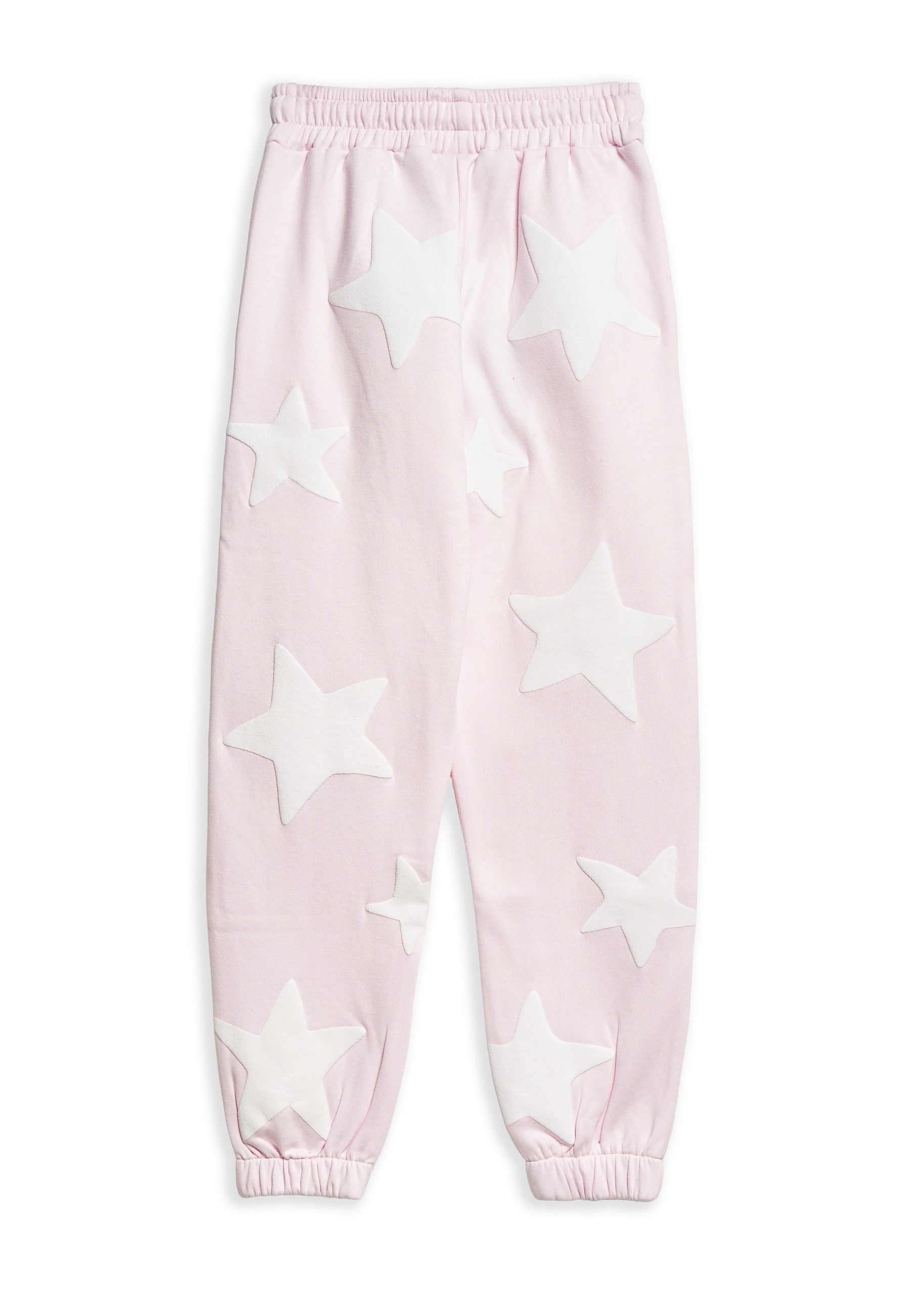 PANTALON ROSA/BLANCO FALLING STARS JOGGER