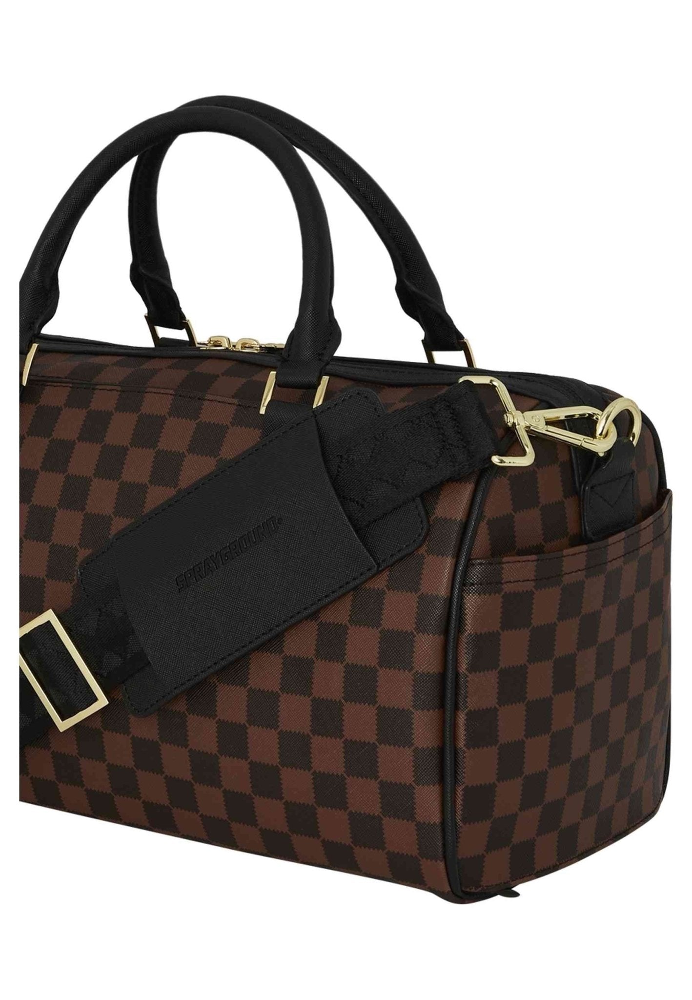 BOLSA DE DEPORTE SPRAYGROUND MARRON SAWTOOTH SHARKS IN PARIS MINI DUFFLE - AREA ZERO