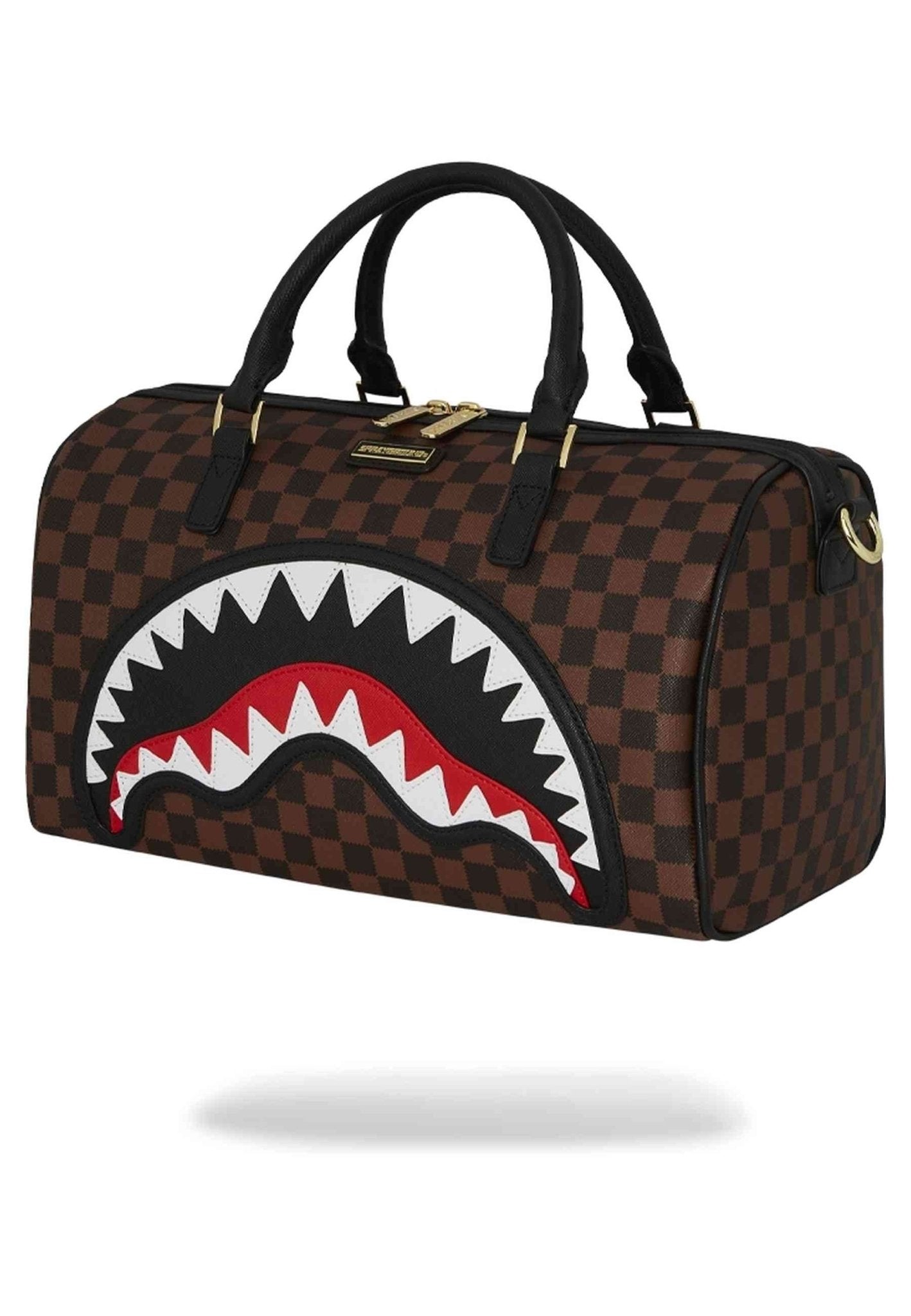BOLSA DE DEPORTE SPRAYGROUND MARRON SAWTOOTH SHARKS IN PARIS MINI DUFFLE - AREA ZERO