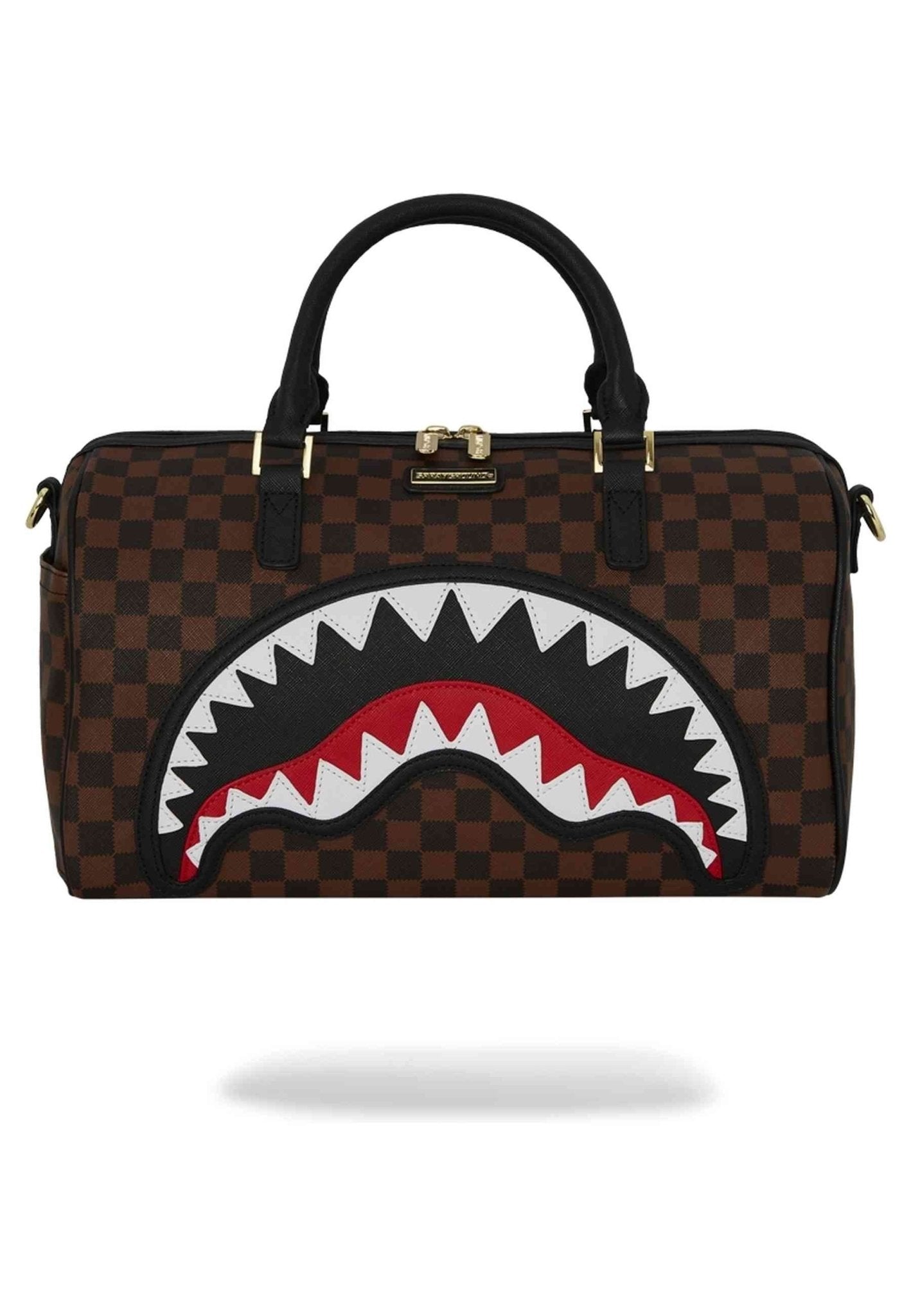 BOLSA DE DEPORTE SPRAYGROUND MARRON SAWTOOTH SHARKS IN PARIS MINI DUFFLE - AREA ZERO