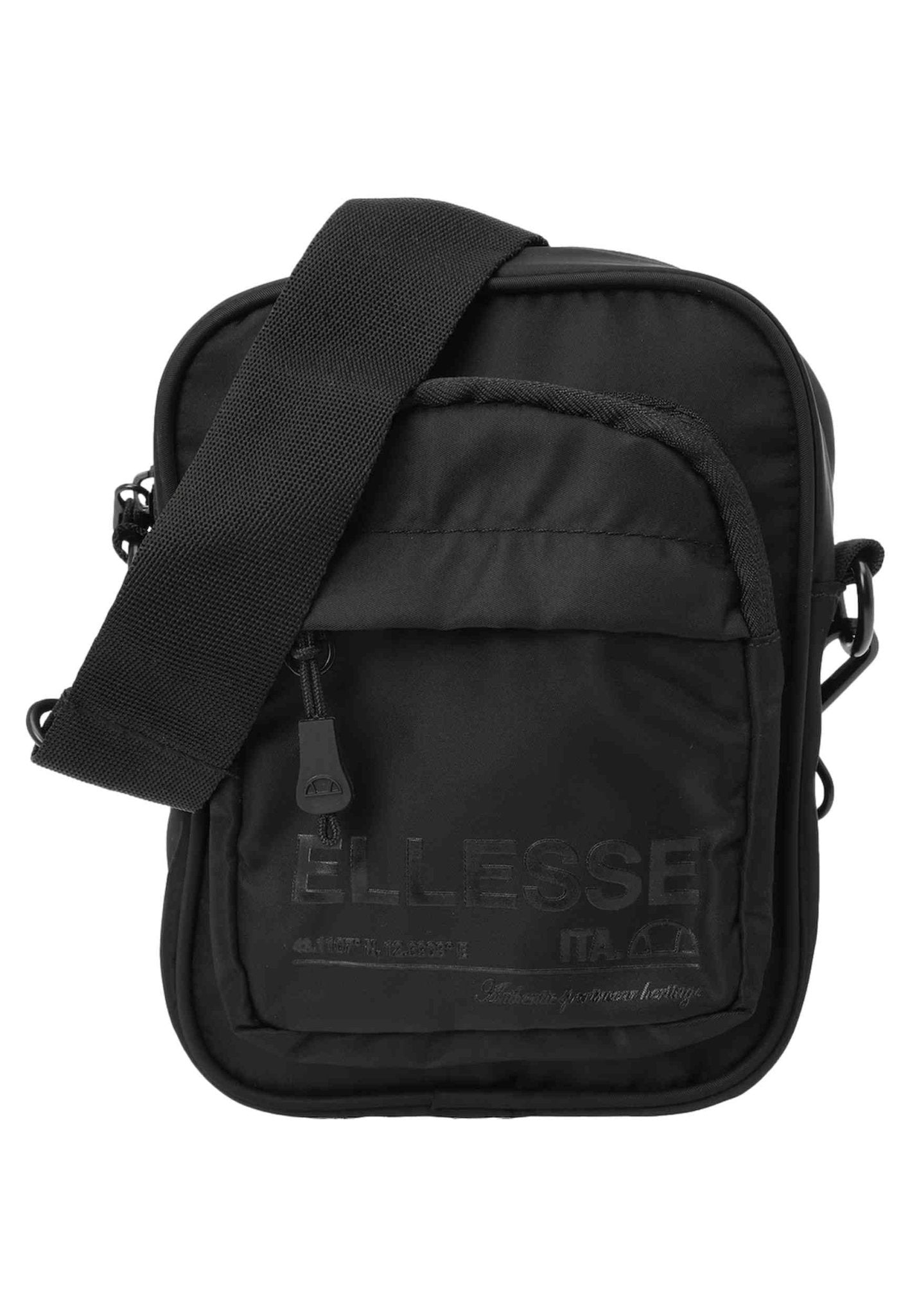 BOLSO ELLESSE NEGRO TRENTO MEDIUM ITEM BAG - AREA ZERO
