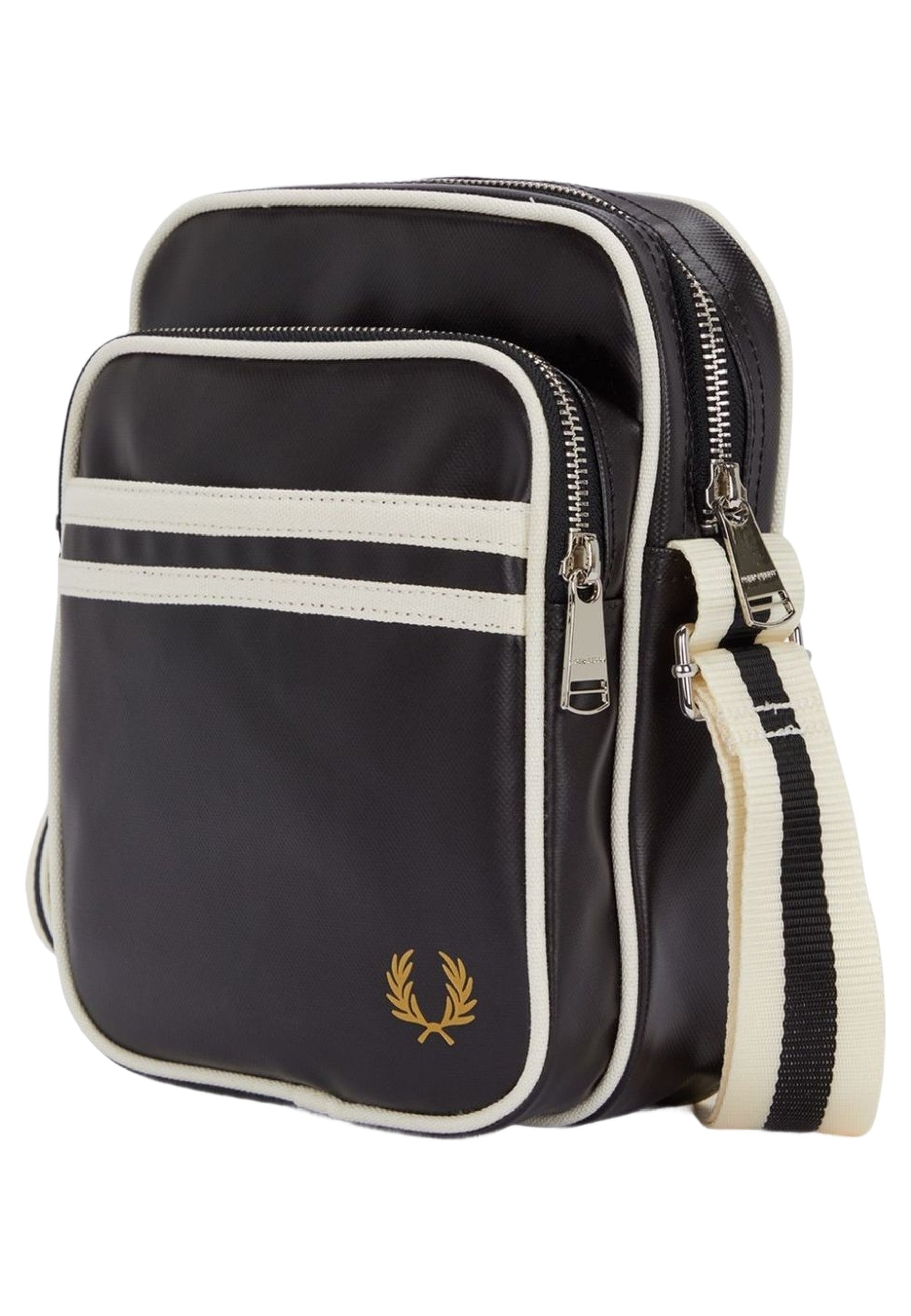 BOLSO FRED PERRY NEGRO CLASSIC SIDE BAG
