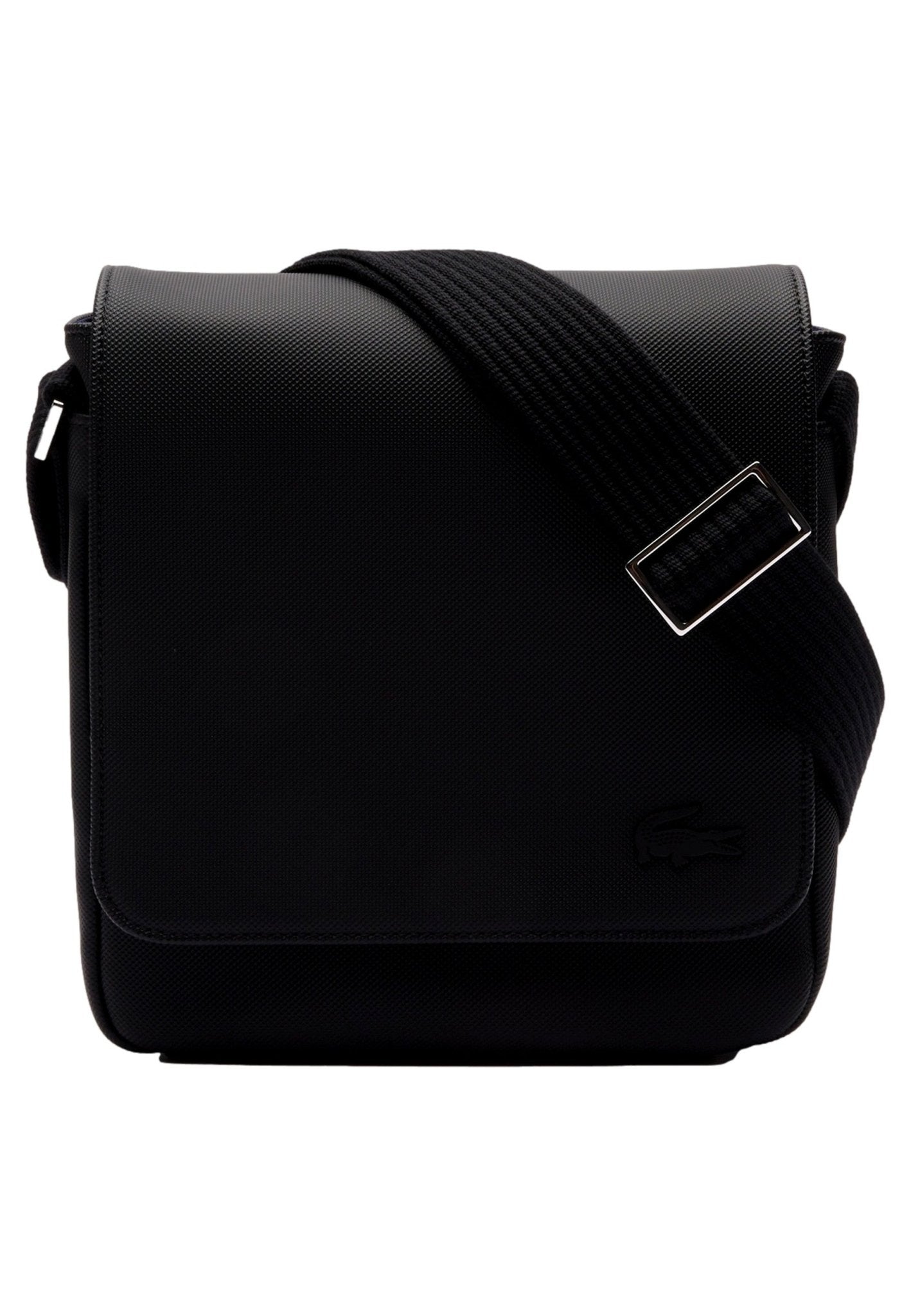 BOLSO LACOSTE NEGRO CLASSIC SHOULDER BAG - AREA ZERO
