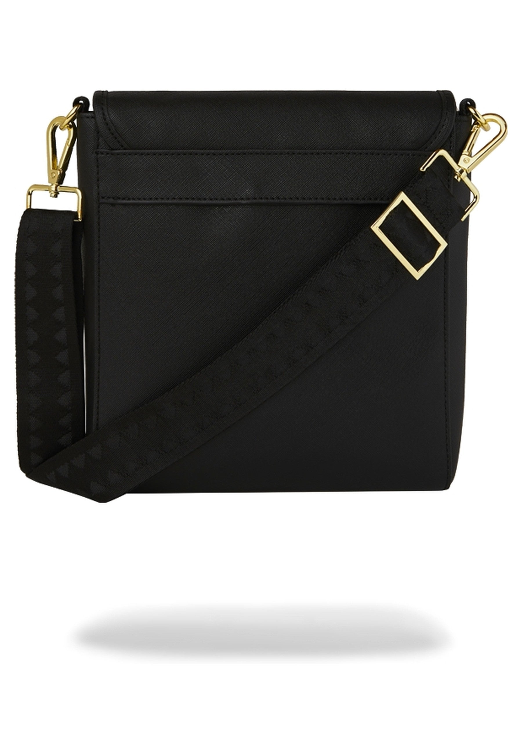 BOLSO SPRAYGROUND NEGRO GOLD AND DANGEROUS MESSENGER BAG