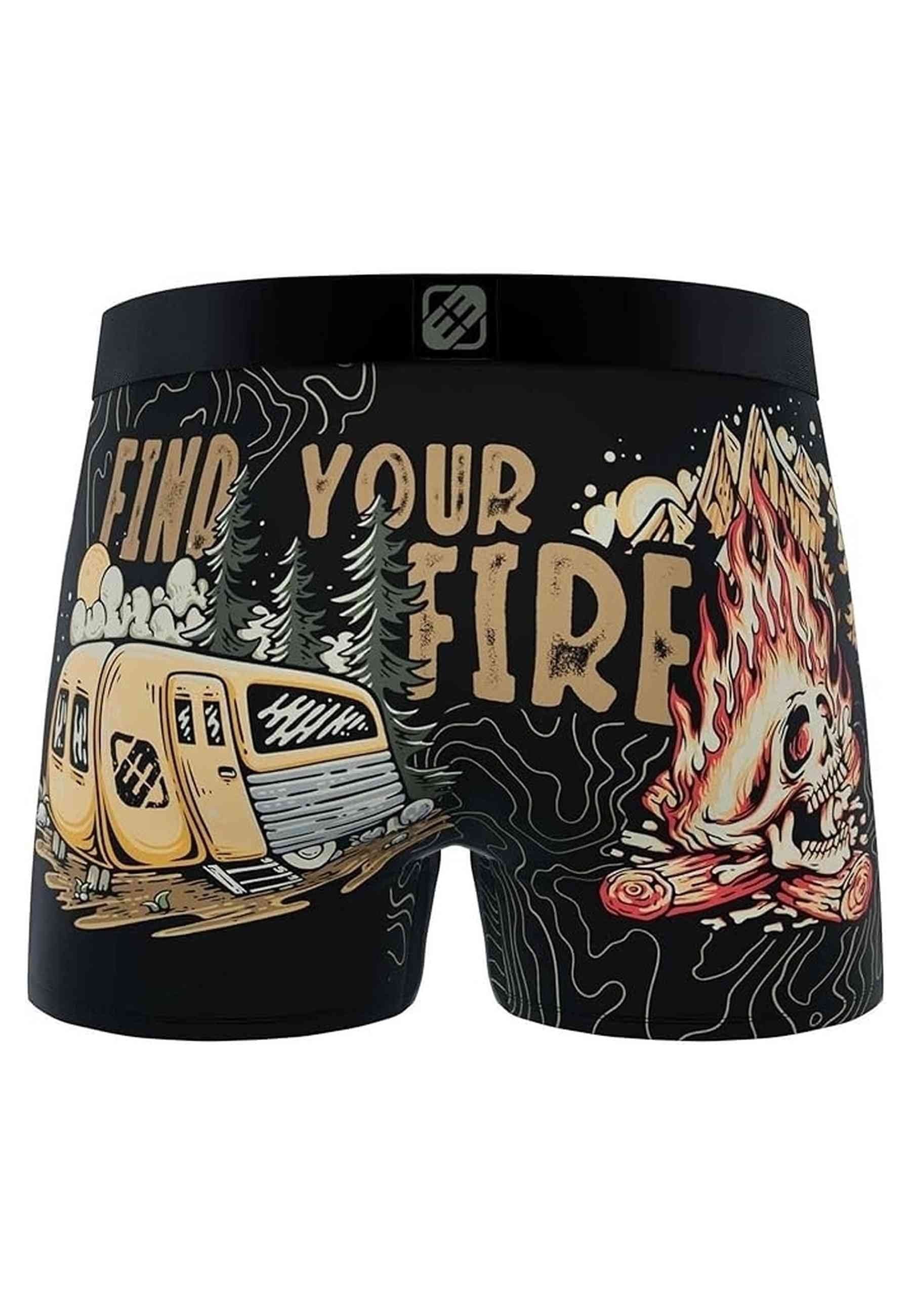BOXER FREEGUN AMARILLO FIREMAN STANDARD LENGHT TRUNK