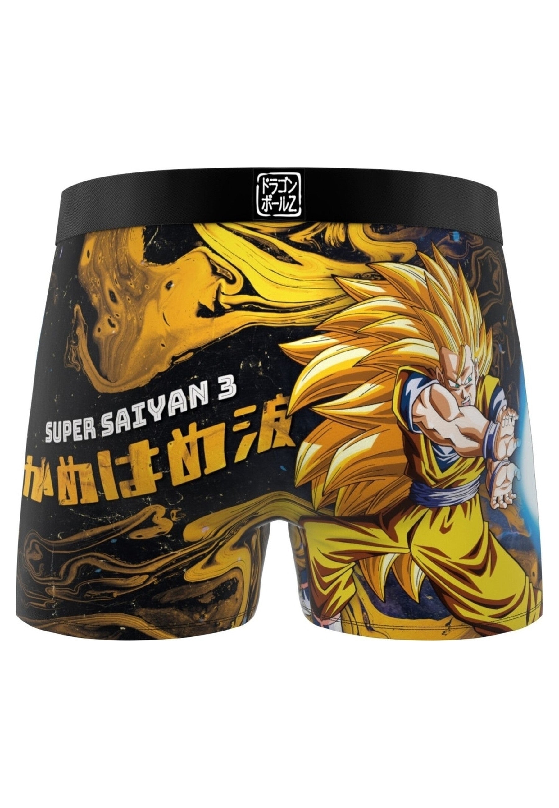 BOXER FREEGUN AMARILLO GOKU SS3 KAM STANDARD LENGTH TRUNK