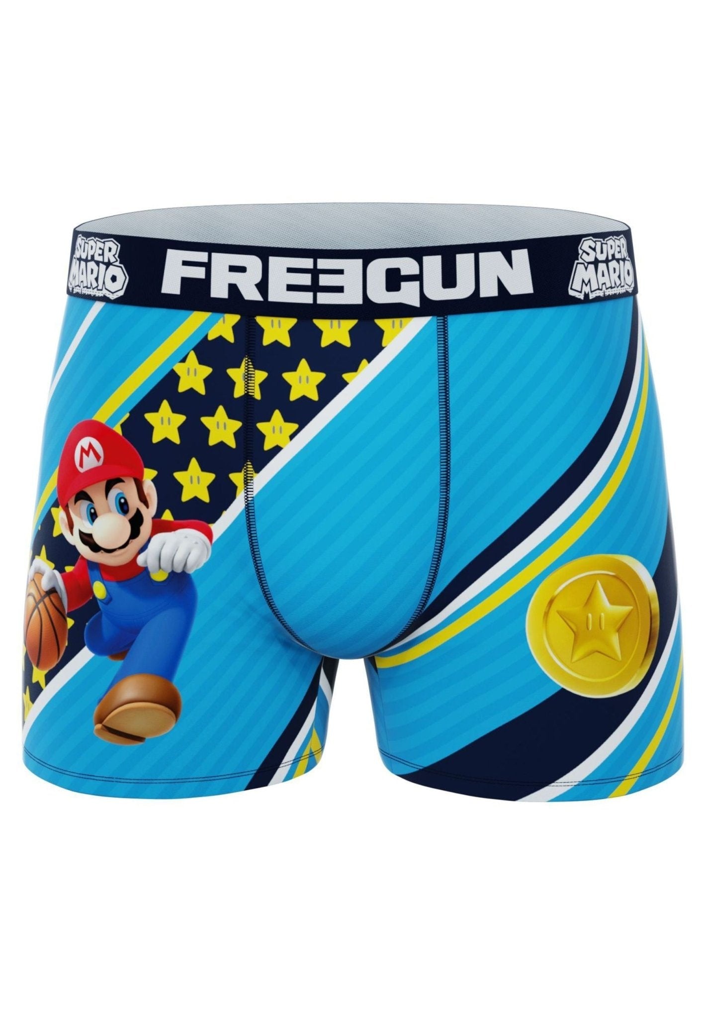 BOXER FREEGUN MARIO BROS MAR4 SMB8 STANDARD LENGHT BRIEF - AREA ZERO