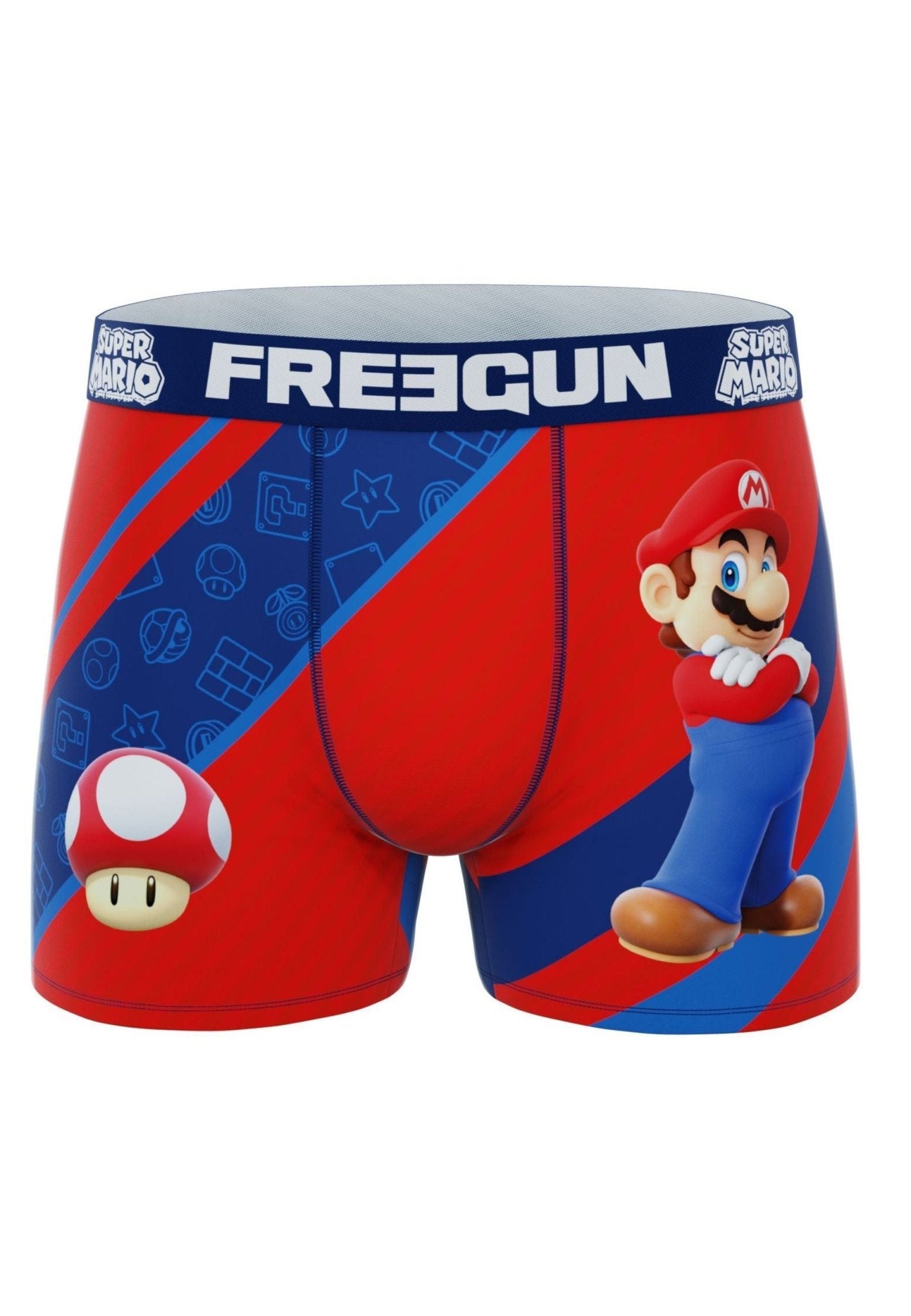 BOXER FREEGUN MARIO BROS SMB8 MAR STANDARD LENGHT BRIEF - AREA ZERO