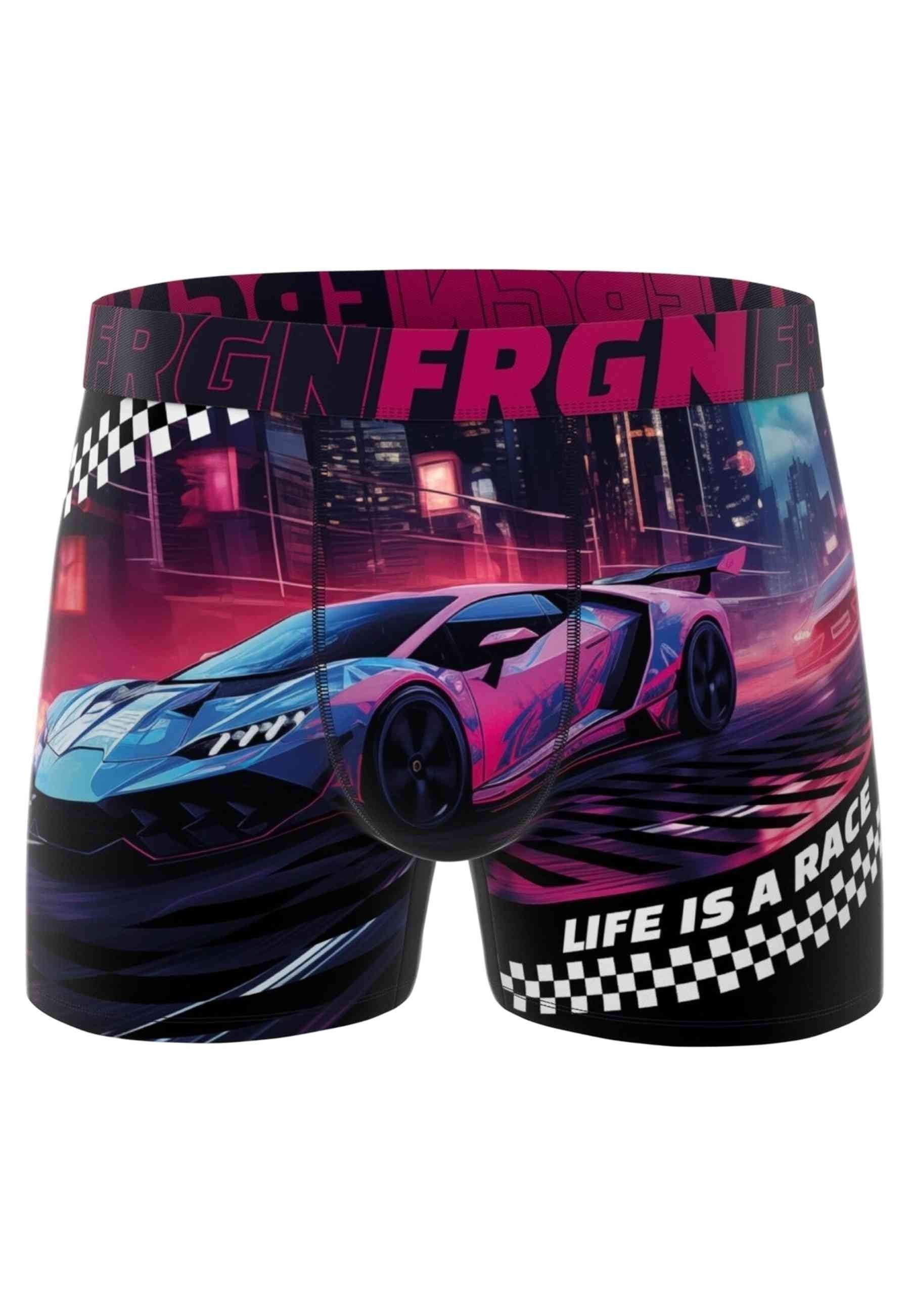 BOXER FREEGUN NEGRO LIFE IS A RACE STANDARD LENGHT TRUNK