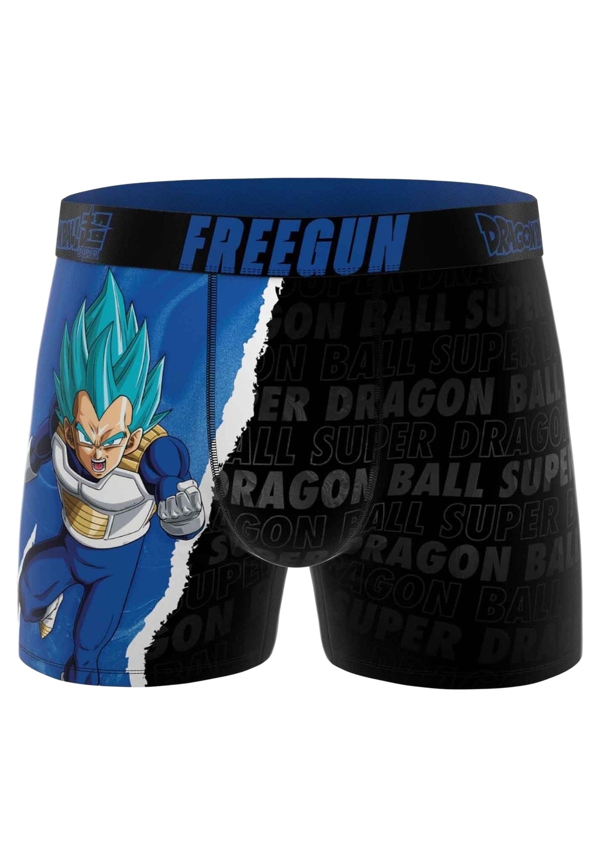 BOXER FREEGUN NEGRO VEGETA STANDARD LENGHT TRUNK