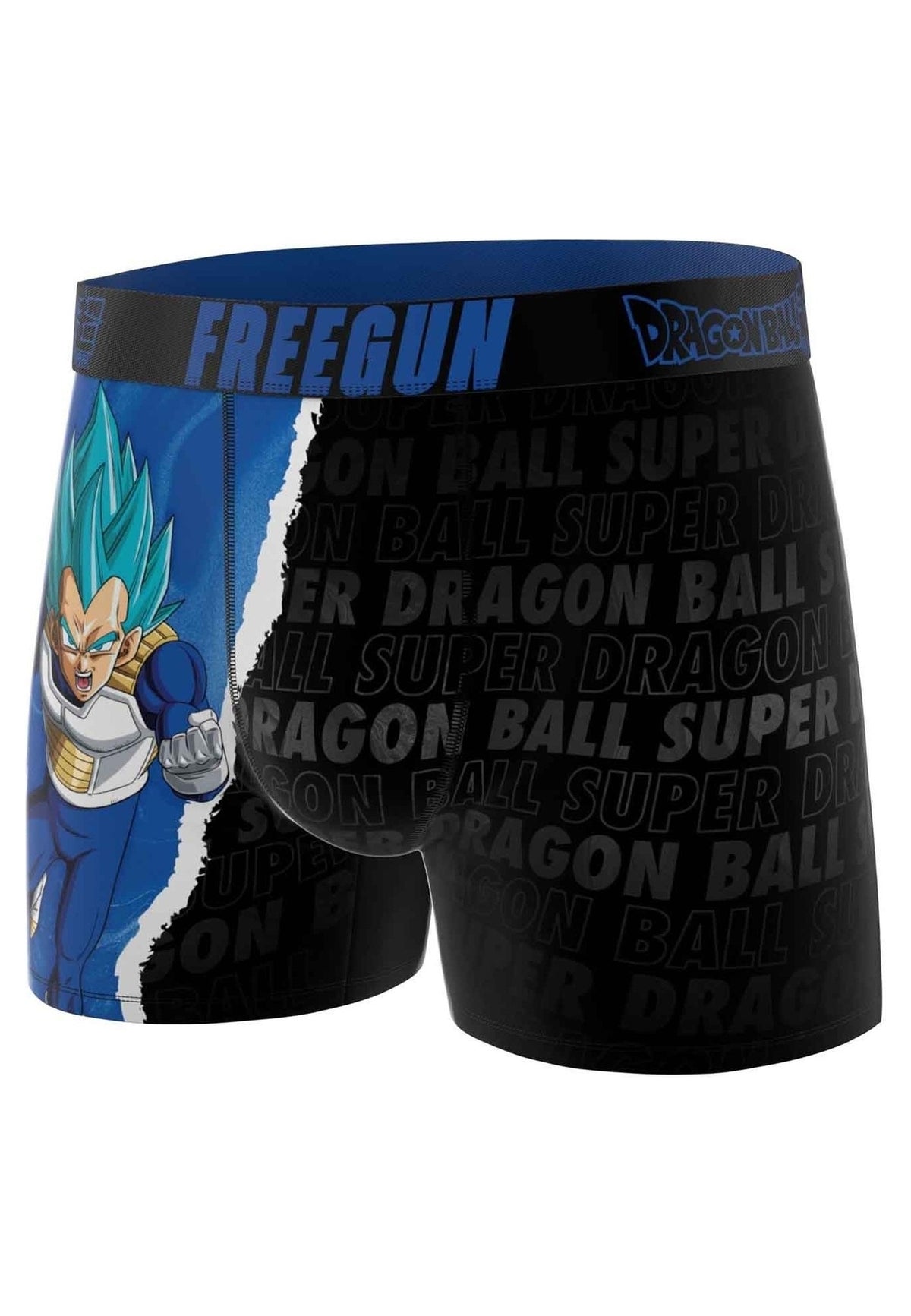 BOXER FREEGUN NEGRO VEGETA STANDARD LENGHT TRUNK