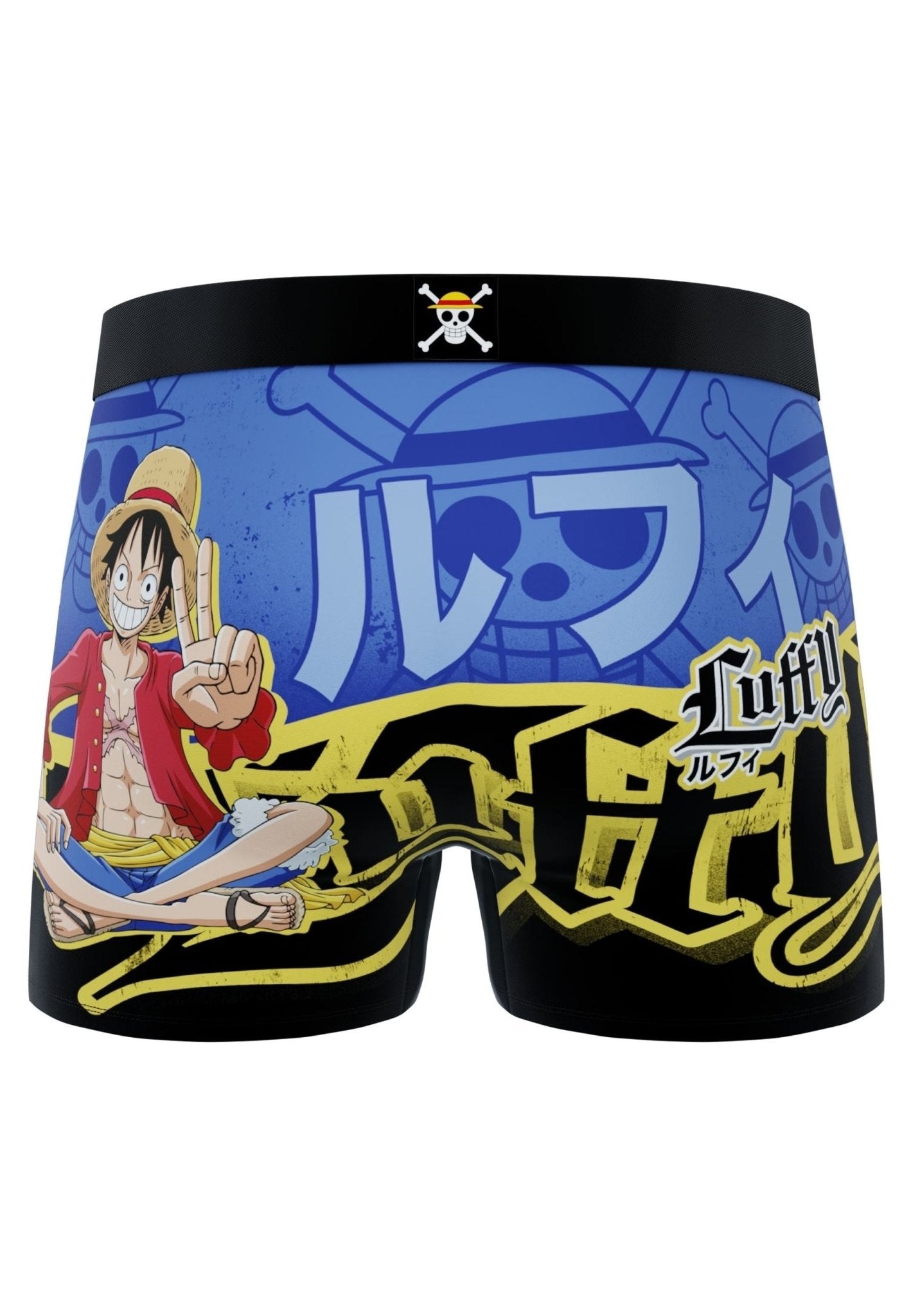 BOXER FREEGUN ONE PIECE LUFFY OP5 LUF STANDARD LENGHT BRIEF - AREA ZERO