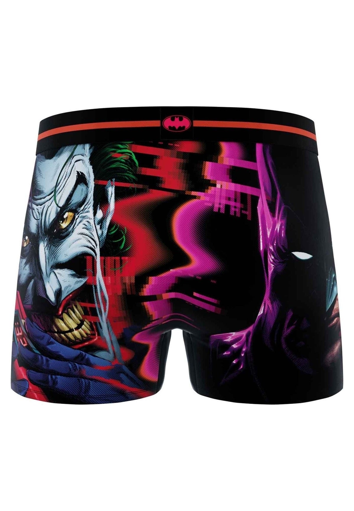 BOXER FREEGUN ROJO JOKER & BATMAN STANDARD LENGHT TRUNK