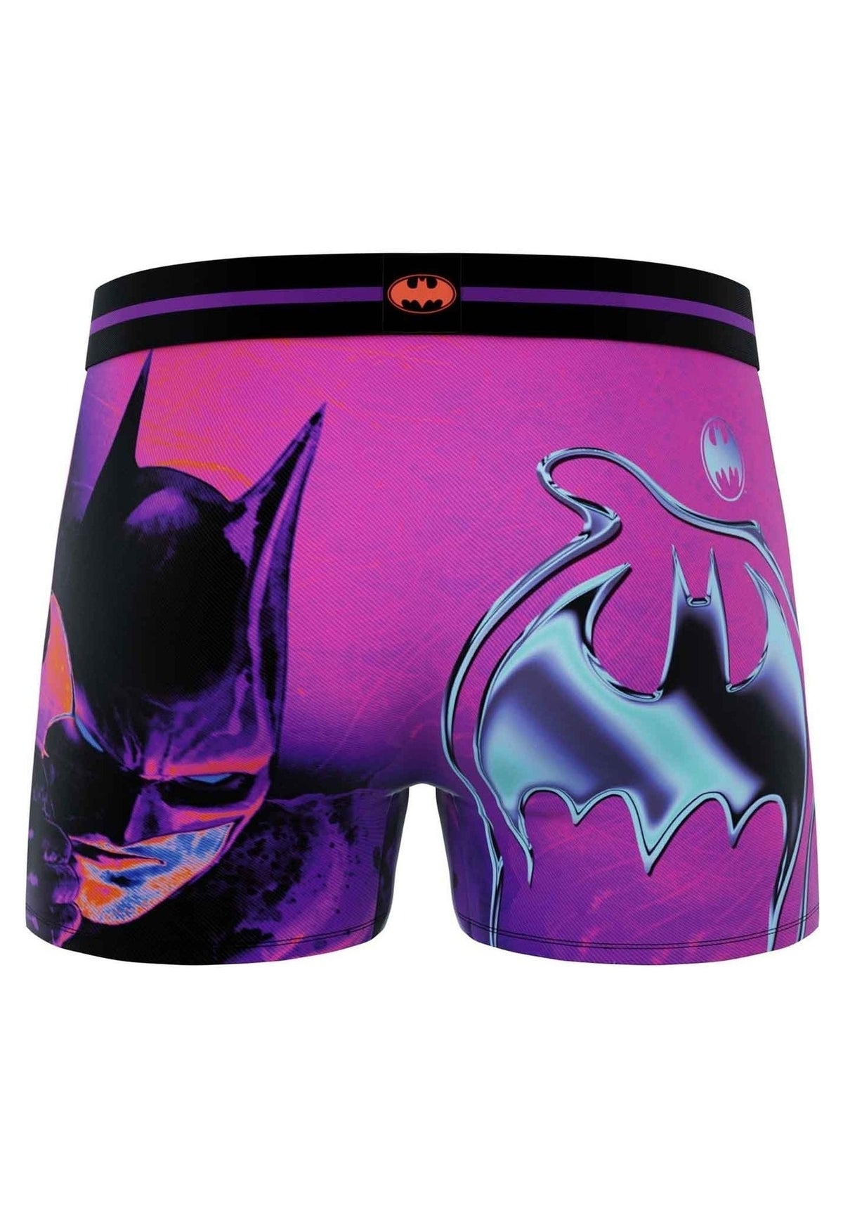 BOXER FREEGUN ROSA BATMAN LIQUID LOGO STANDARD LENGHT TRUNK