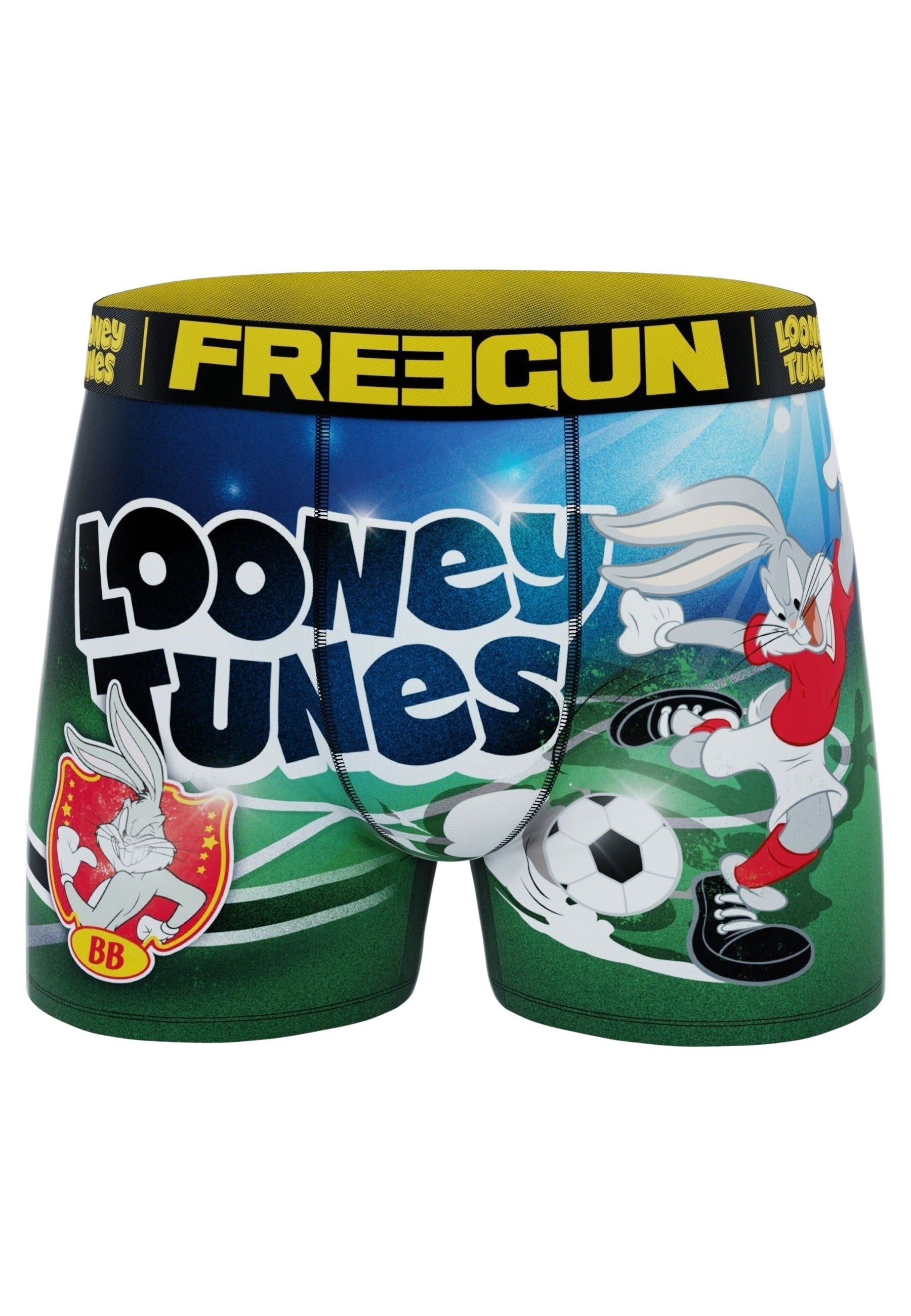 BOXER FREEGUN VERDE BUGS BUNNY SOCCER TRUNK