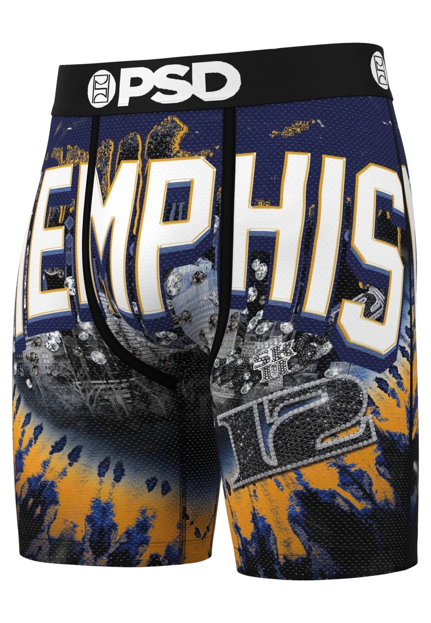 BOXER PSD AZUL JA MORANT MENPHIS STANDARD LENGHT BRIEF - AREA ZERO