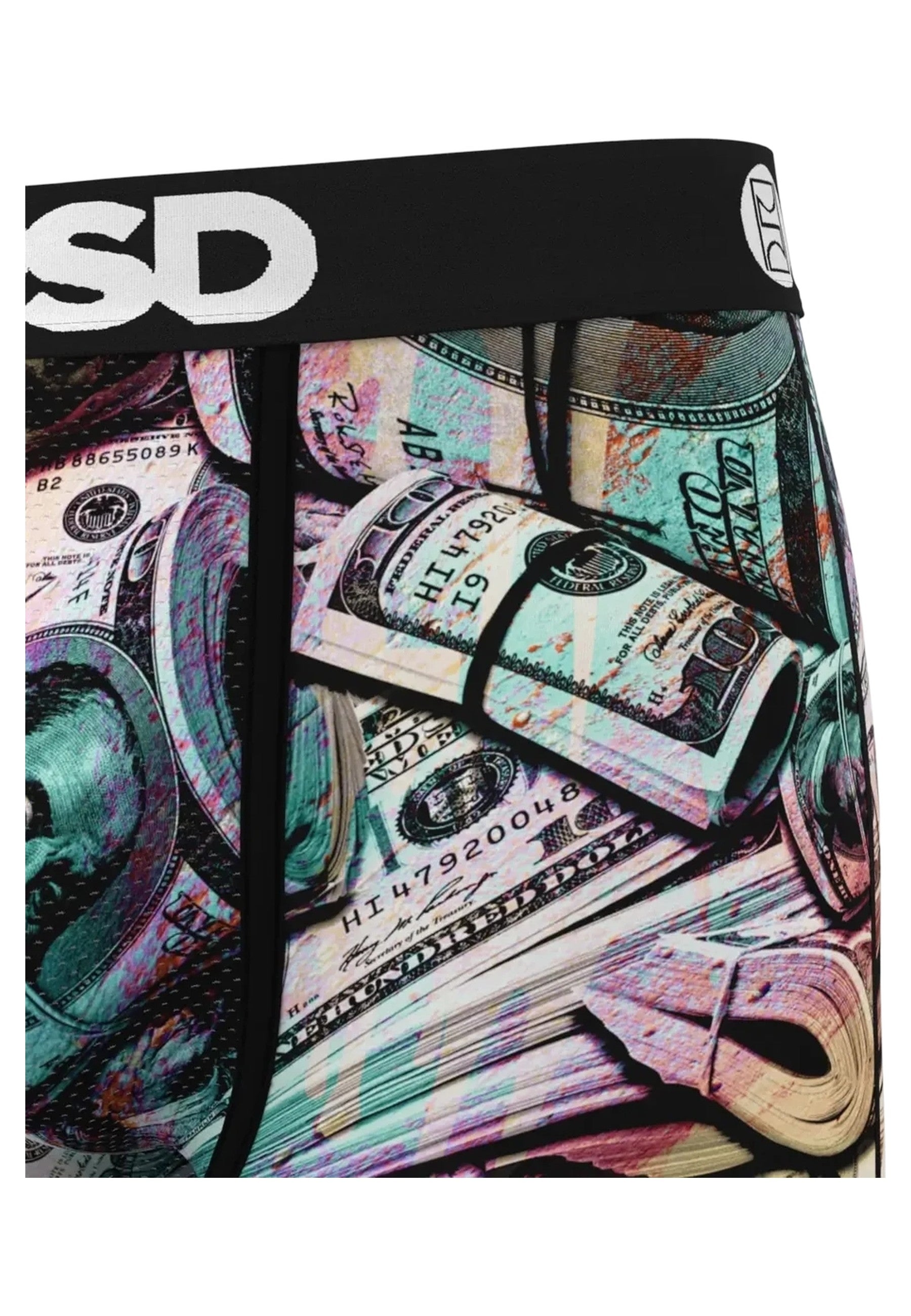 BOXER PSD BILLETES MONEY CHALK STANDARD LENGHT TRUNK