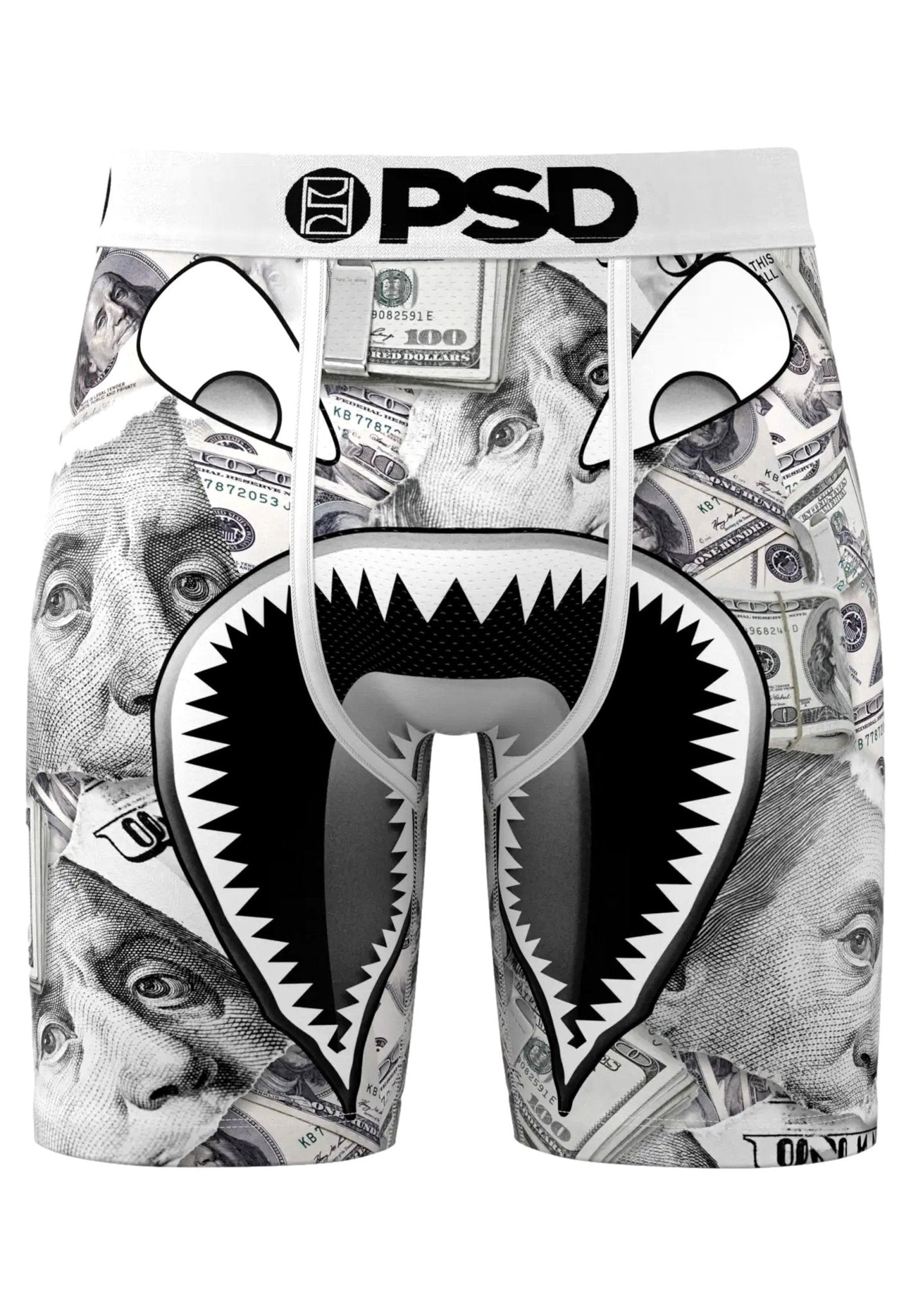 BOXER PSD BLANCO BOCA BILLETES STANDARD LENGHT BRIEF - AREA ZERO