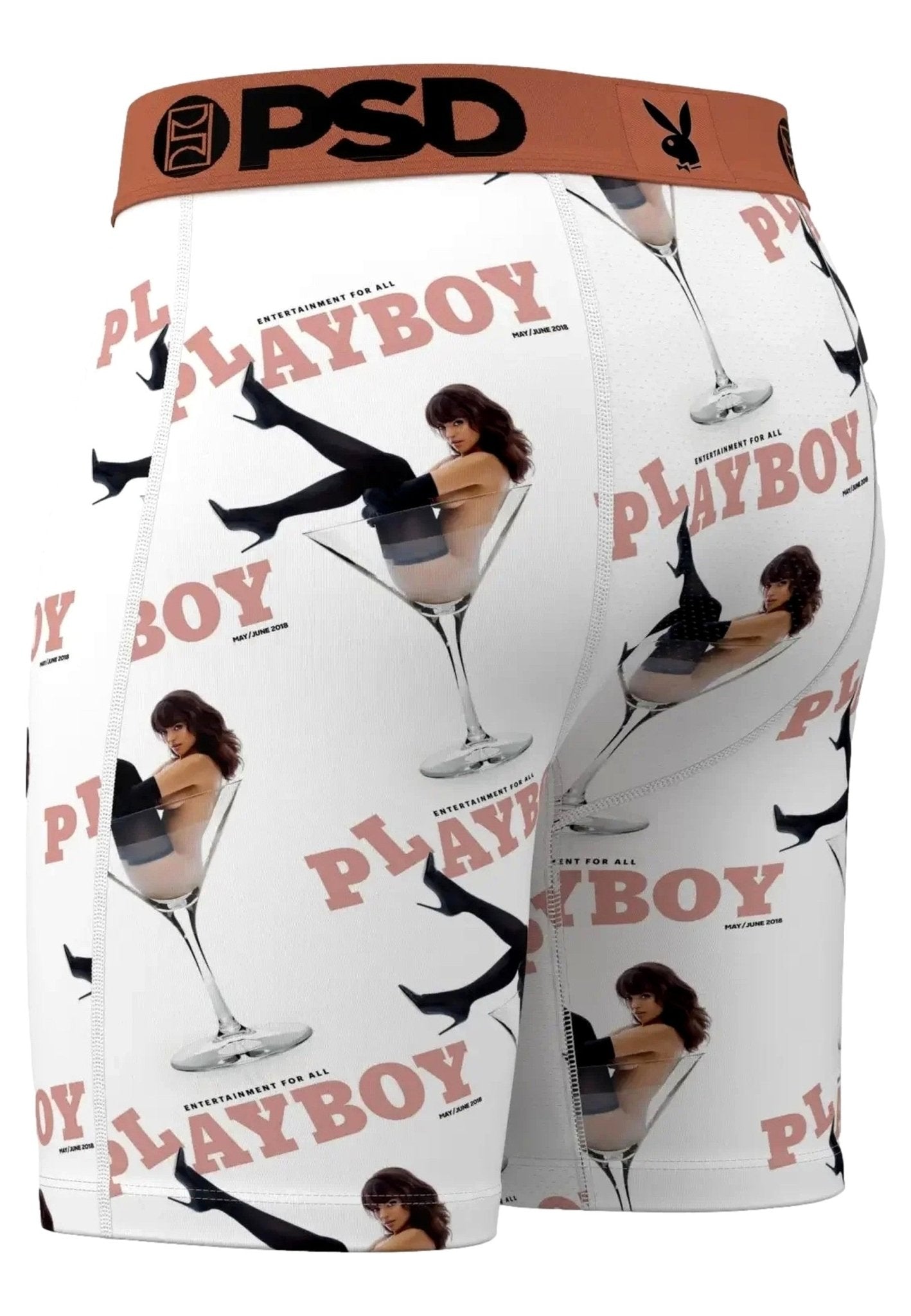 BOXER PSD BLANCO PLAYBOY MARTINI GIRL CORE FIT LENGHT - AREA ZERO