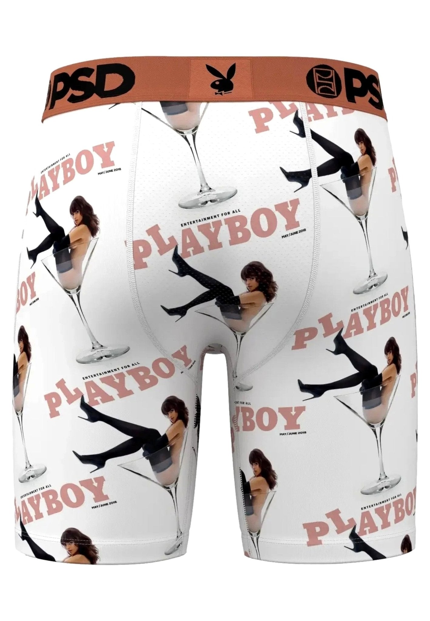 BOXER PSD BLANCO PLAYBOY MARTINI GIRL CORE FIT LENGHT - AREA ZERO