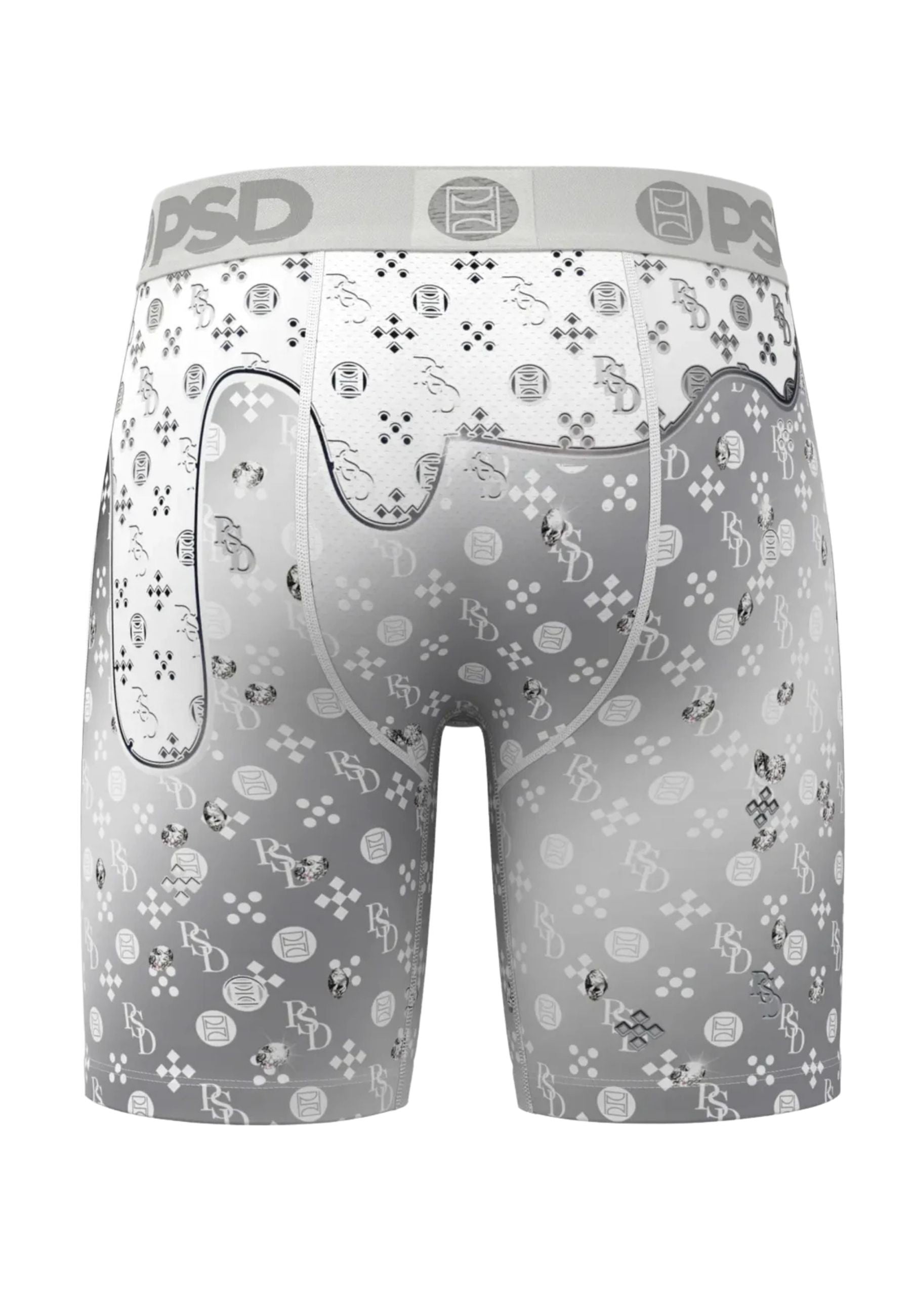 BOXER PSD BLANCO WF WHITE DIAMOND STANDARD LENGHT BRIEF