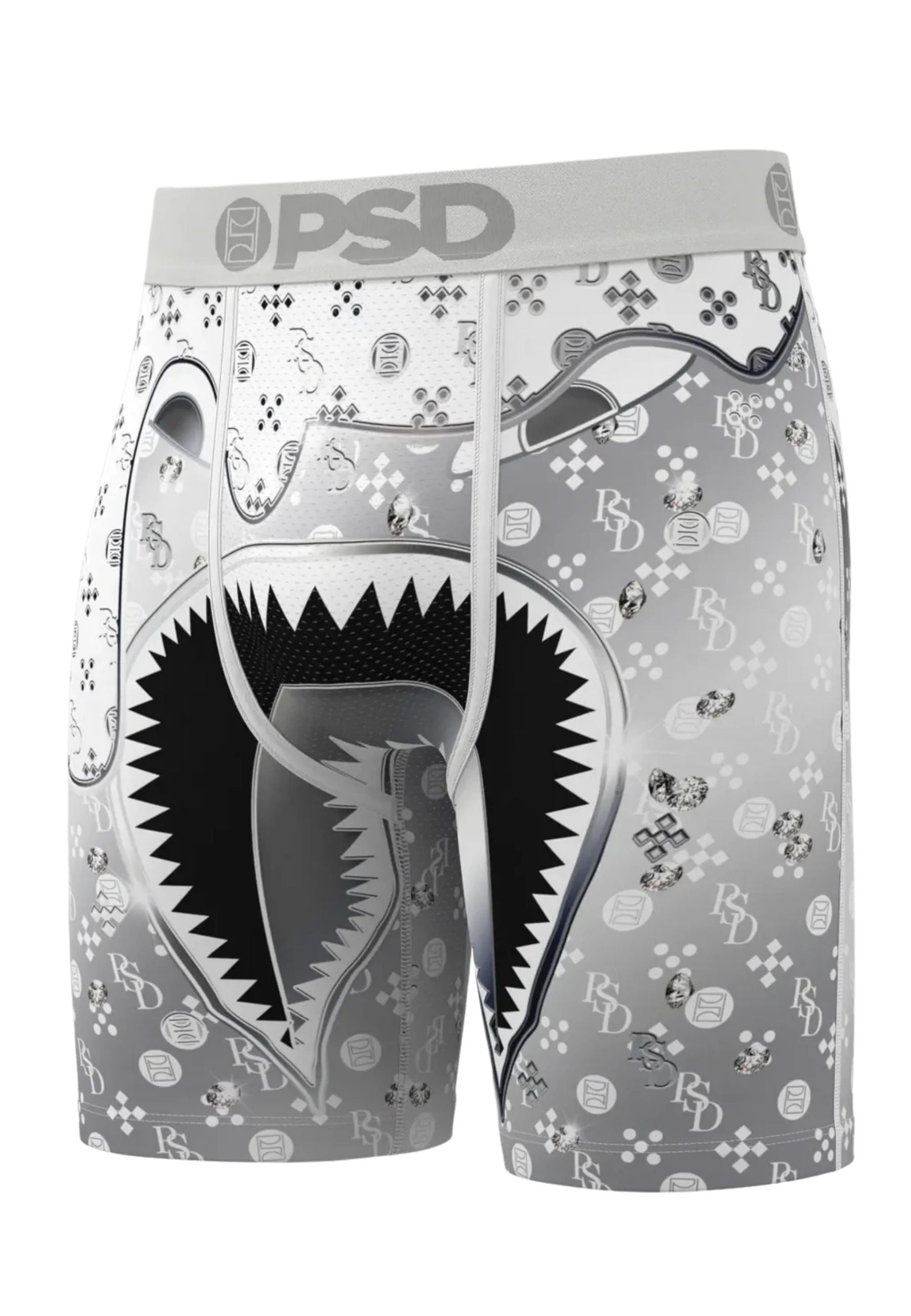 BOXER PSD BLANCO WF WHITE DIAMOND STANDARD LENGHT BRIEF