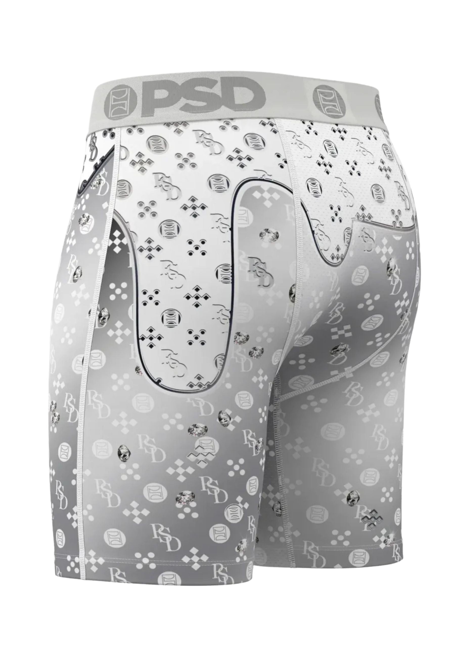 BOXER PSD BLANCO WF WHITE DIAMOND STANDARD LENGHT BRIEF