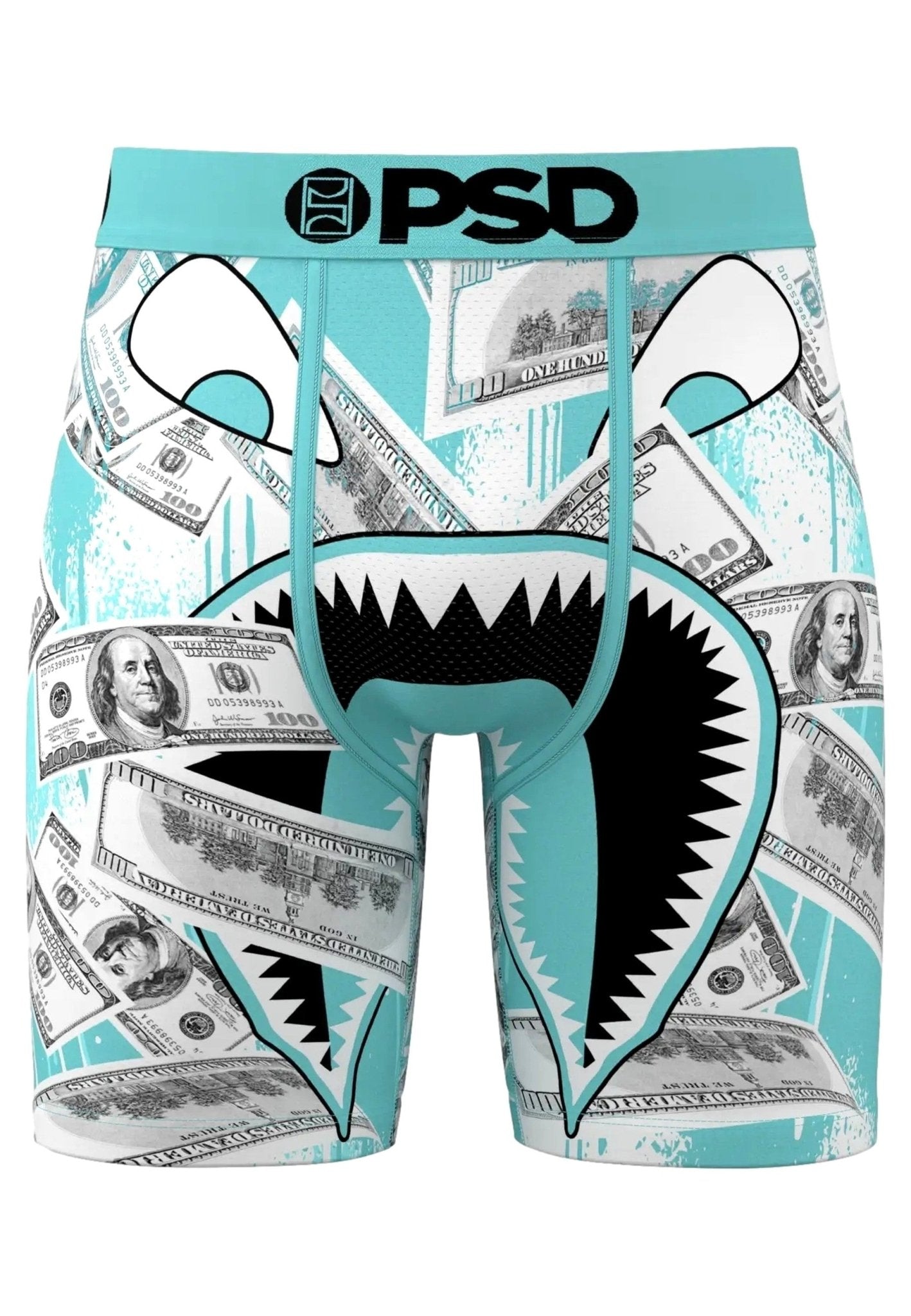 BOXER PSD CELESTE BILLETES MONEY GAMES STANDARD LENGHT BRIEF - AREA ZERO