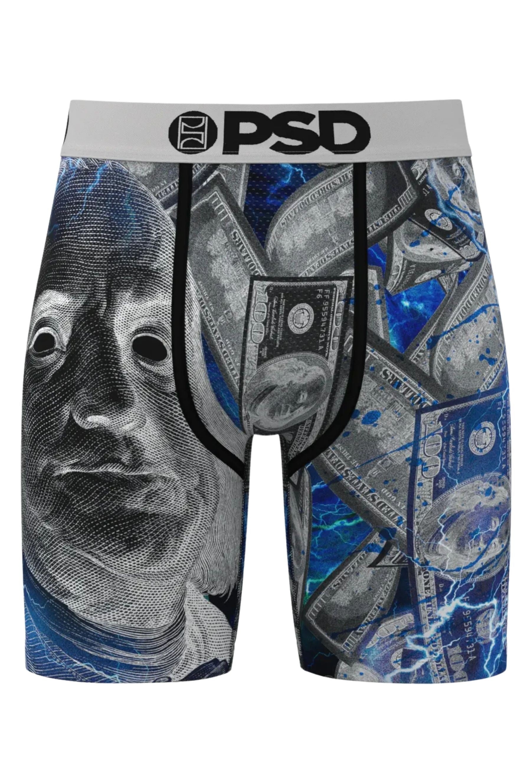 BOXER PSD GRIS BENJI CHROME STANDARD LENGHT BRIEF
