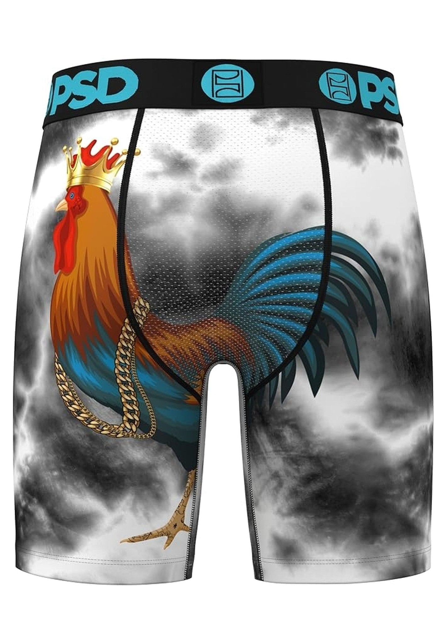 BOXER PSD GRIS GALLO COCKY BLU CORE FIT LENGHT - AREA ZERO