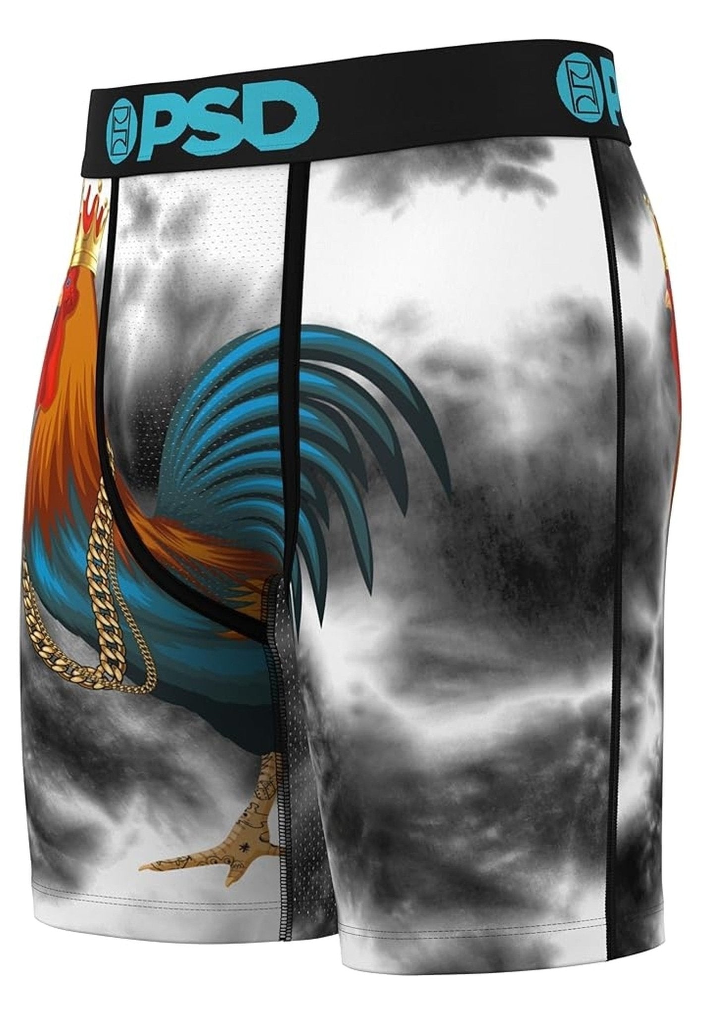 BOXER PSD GRIS GALLO COCKY BLU CORE FIT LENGHT - AREA ZERO