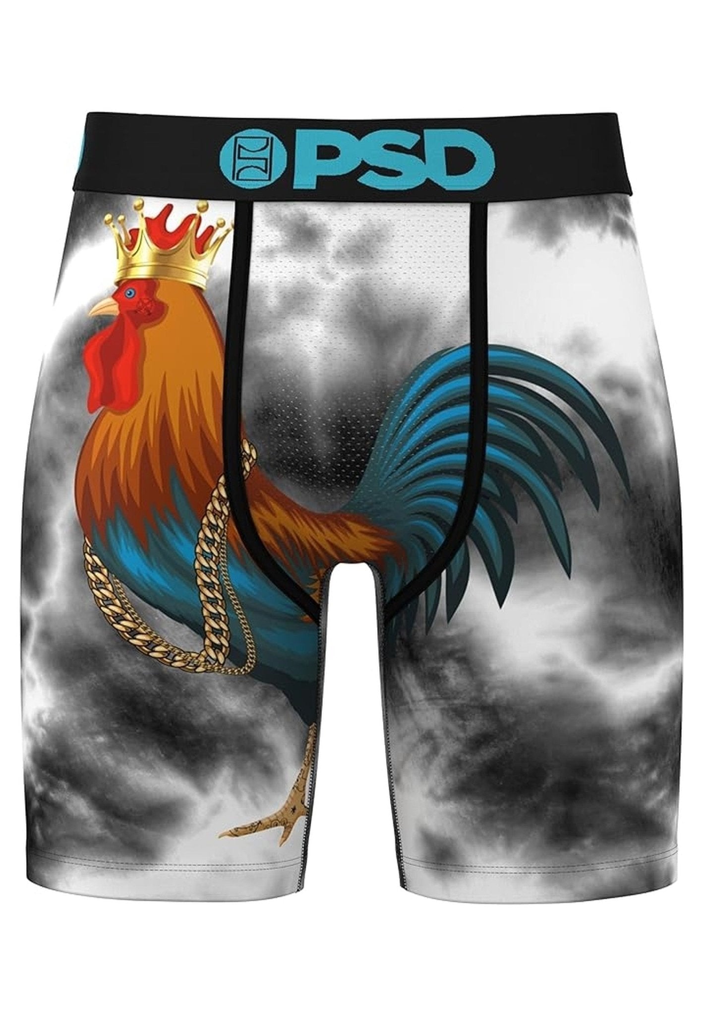 BOXER PSD GRIS GALLO COCKY BLU CORE FIT LENGHT - AREA ZERO