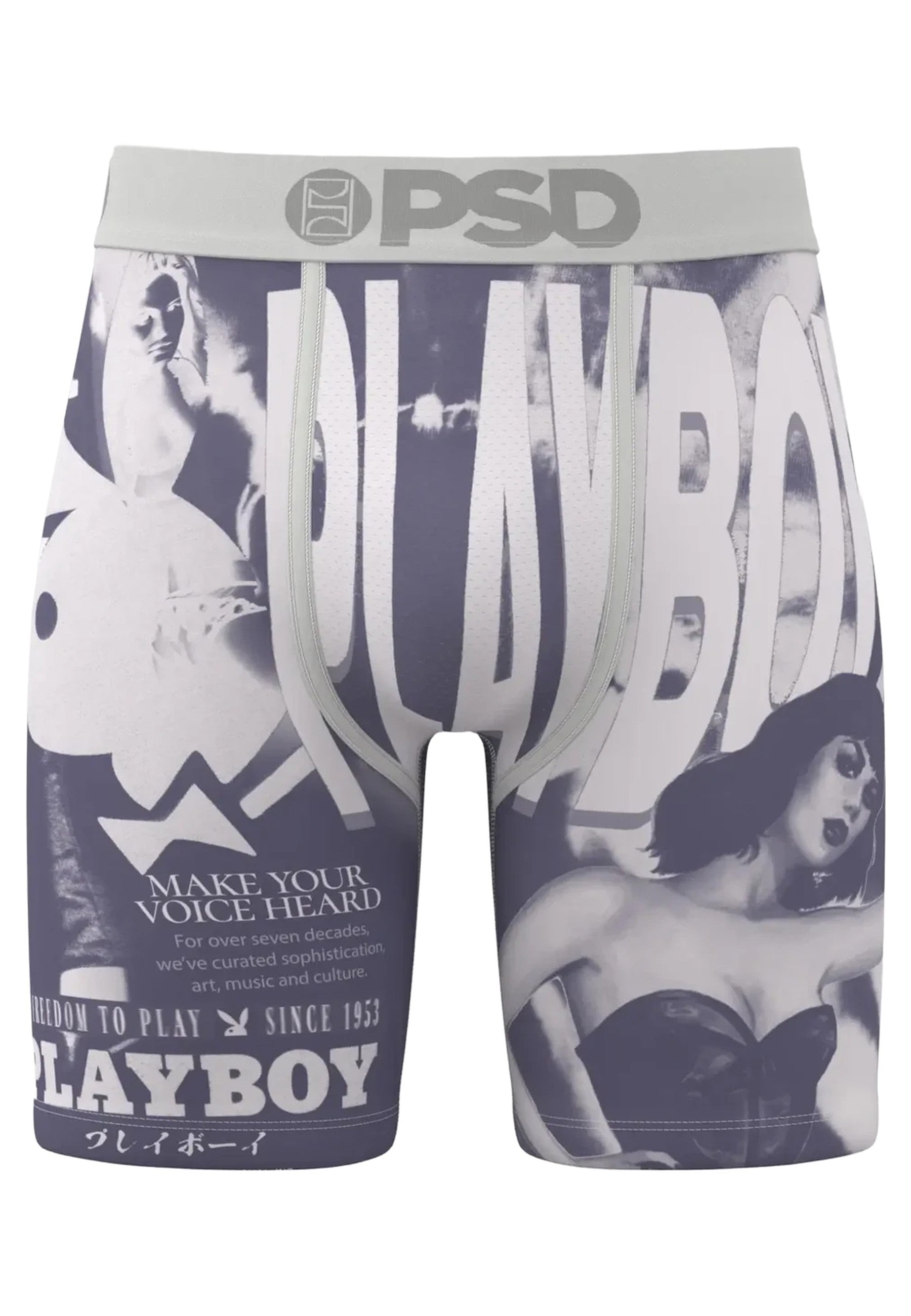 BOXER PSD GRIS PIN UP PB REVOLUTION STANDARD LENGHT TRUNK