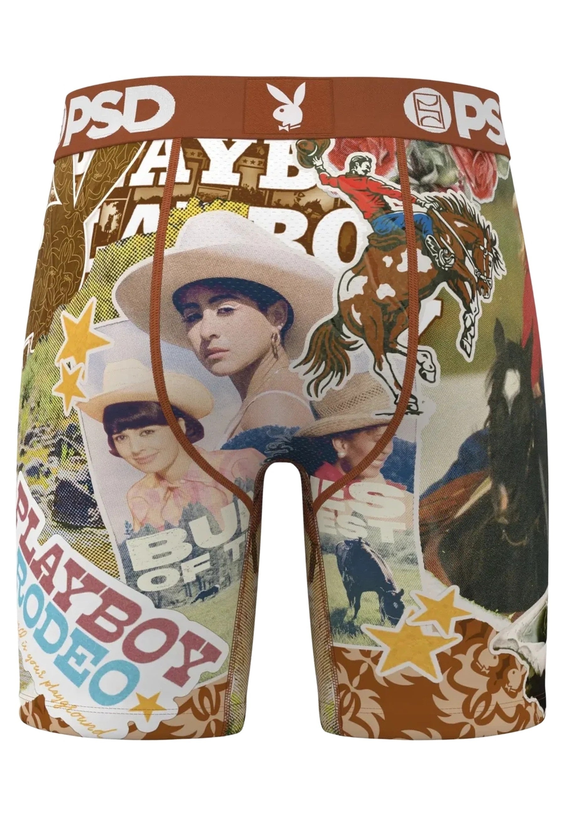 BOXER PSD MARRON PLAYBOY NEW SHERIFF STANDARD LENGHT TRUNK