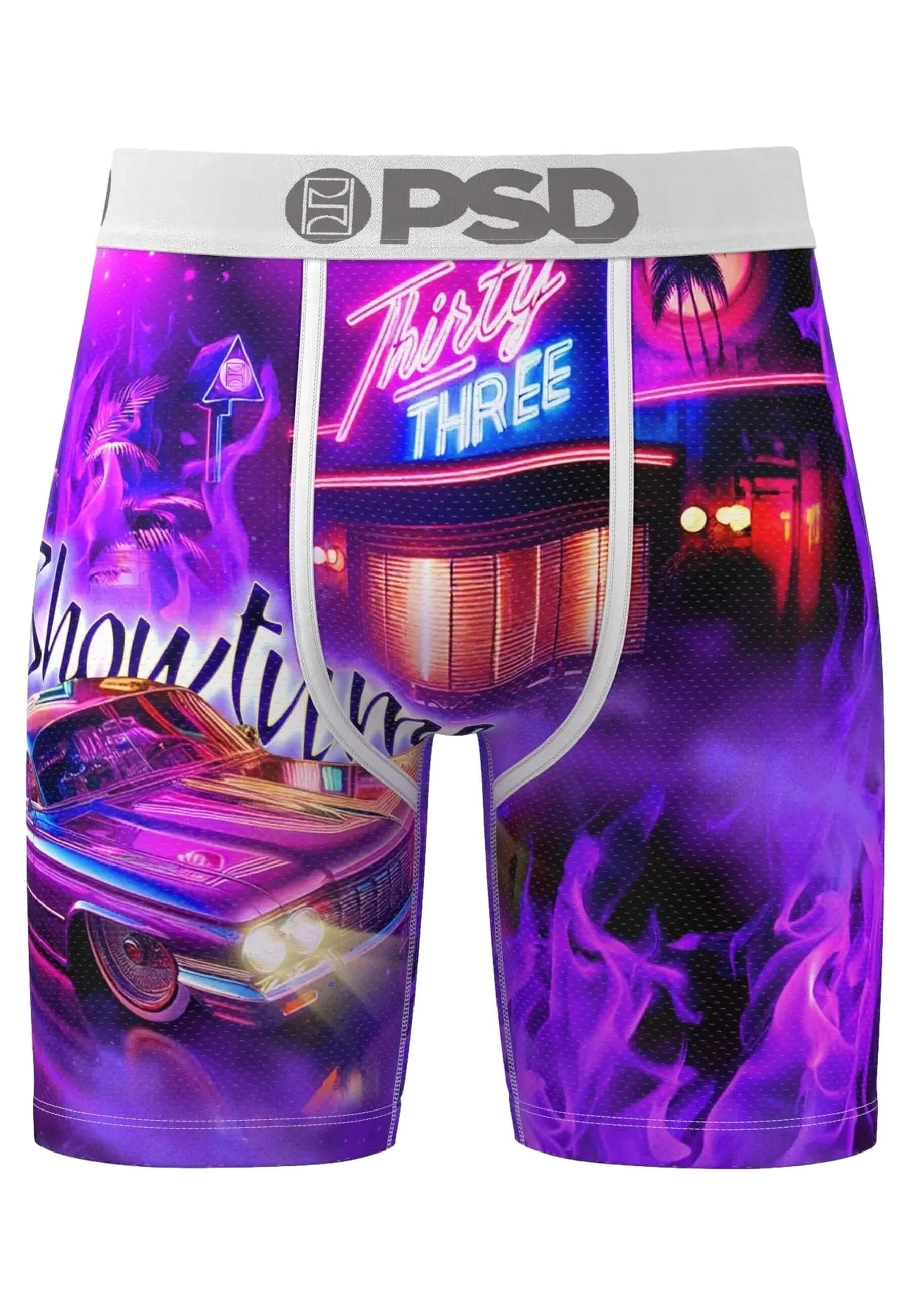BOXER PSD MORADO COCHE DINNERS STANDARD LENGHT BRIEF