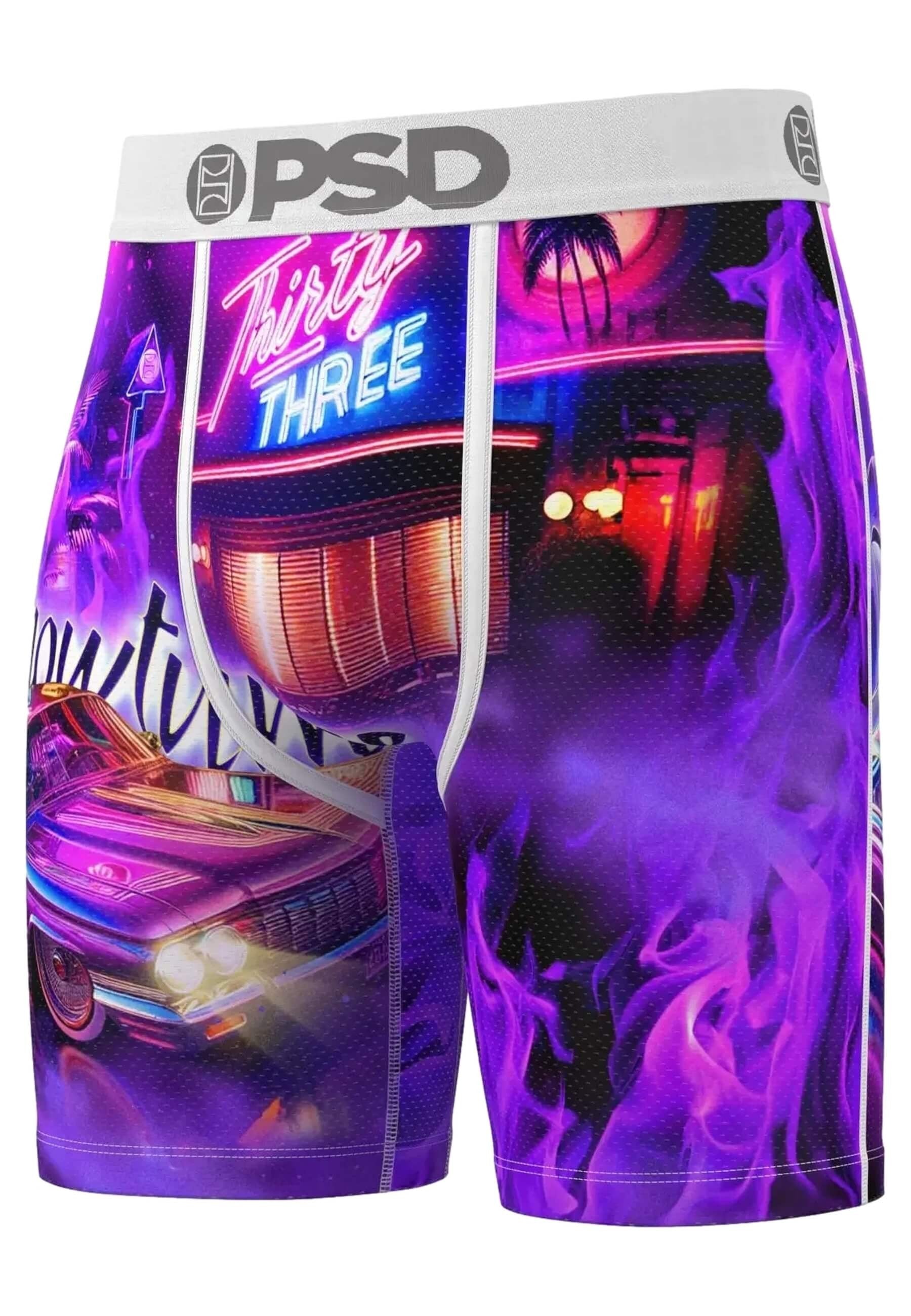 BOXER PSD MORADO COCHE DINNERS STANDARD LENGHT BRIEF