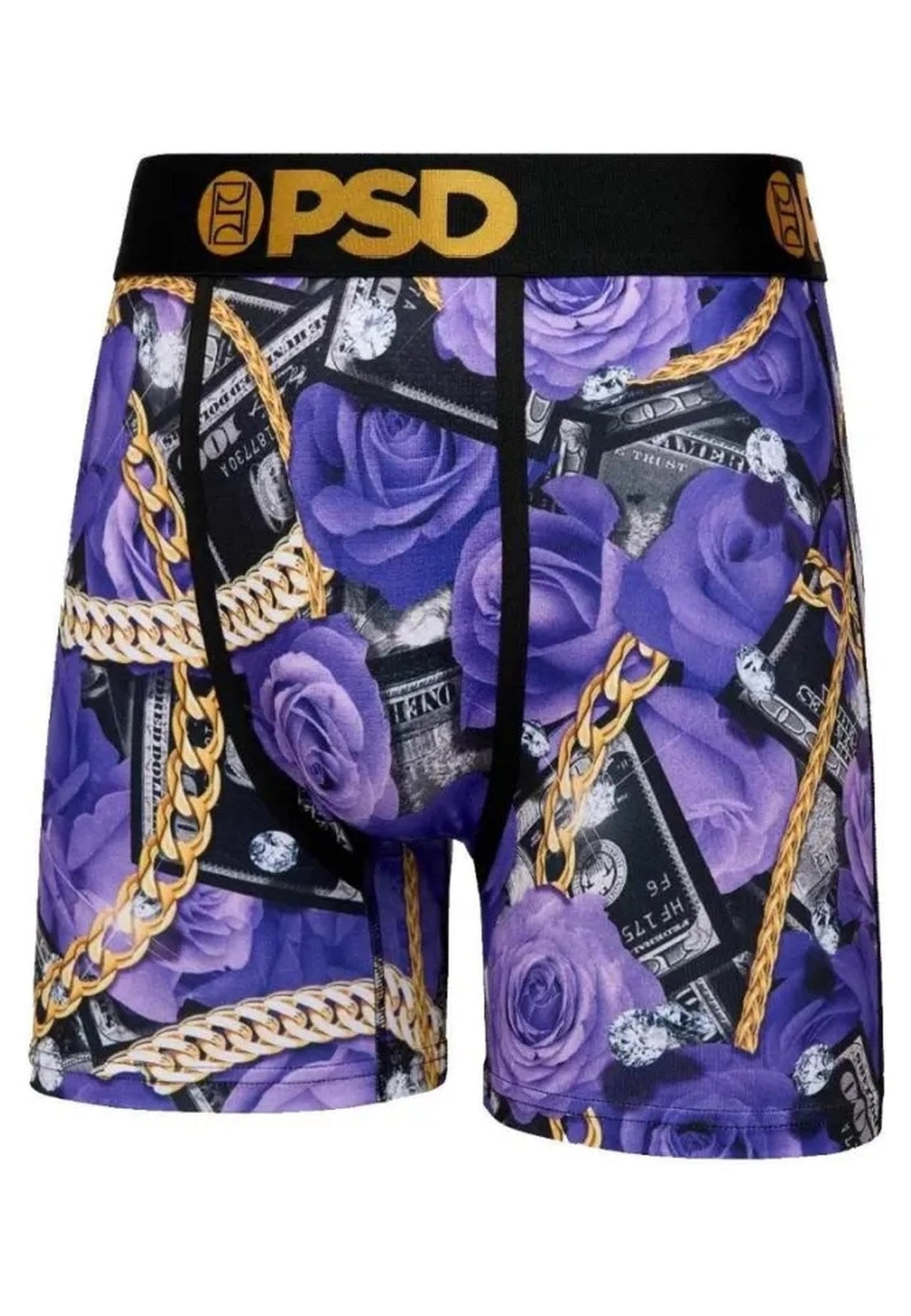 BOXER PSD MORADO FLORES RICH ROSES CORE FIT LENGHT - AREA ZERO