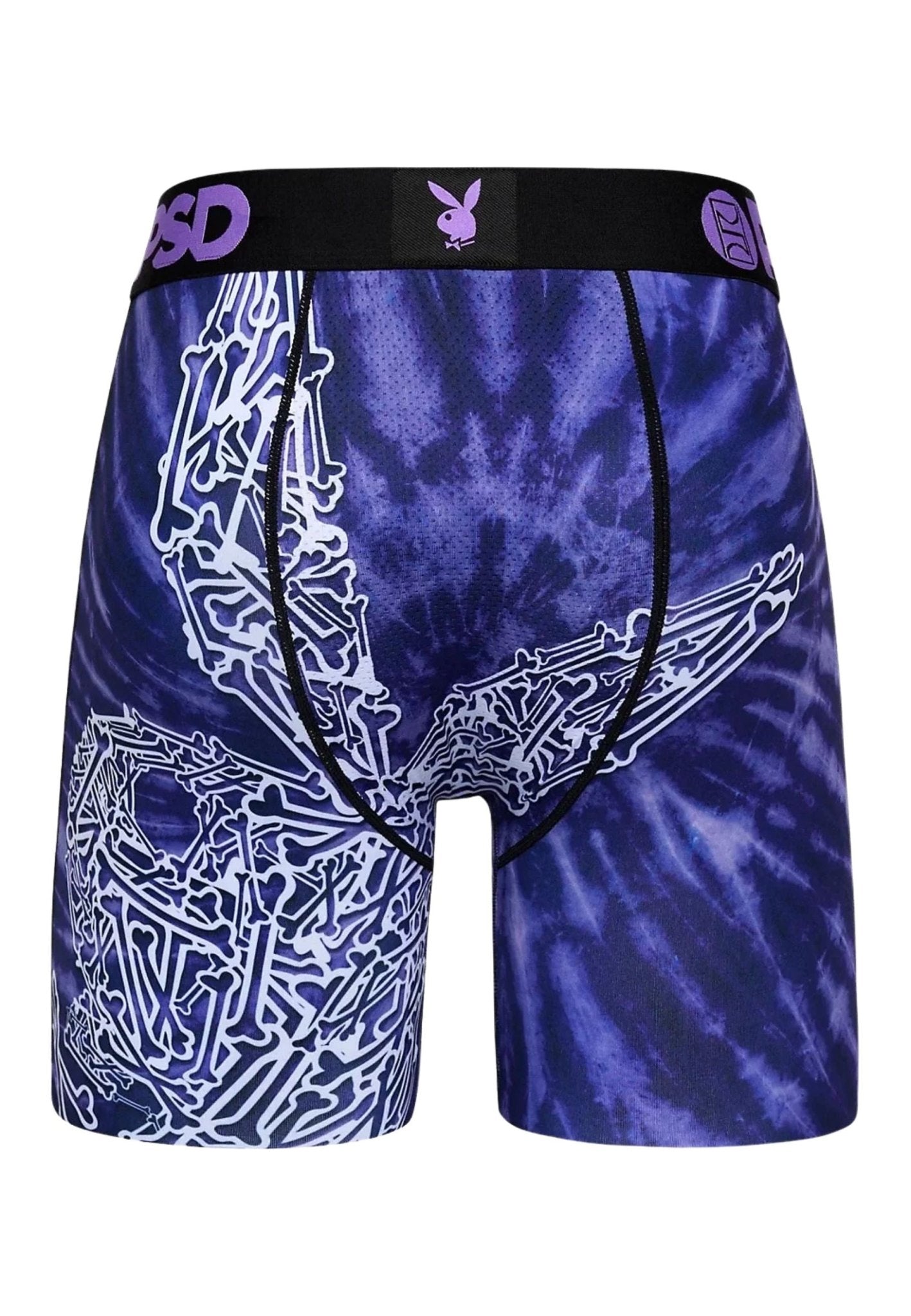 BOXER PSD MORADO LOGO PLAYBOY PB BONES MID TRUNK - AREA ZERO