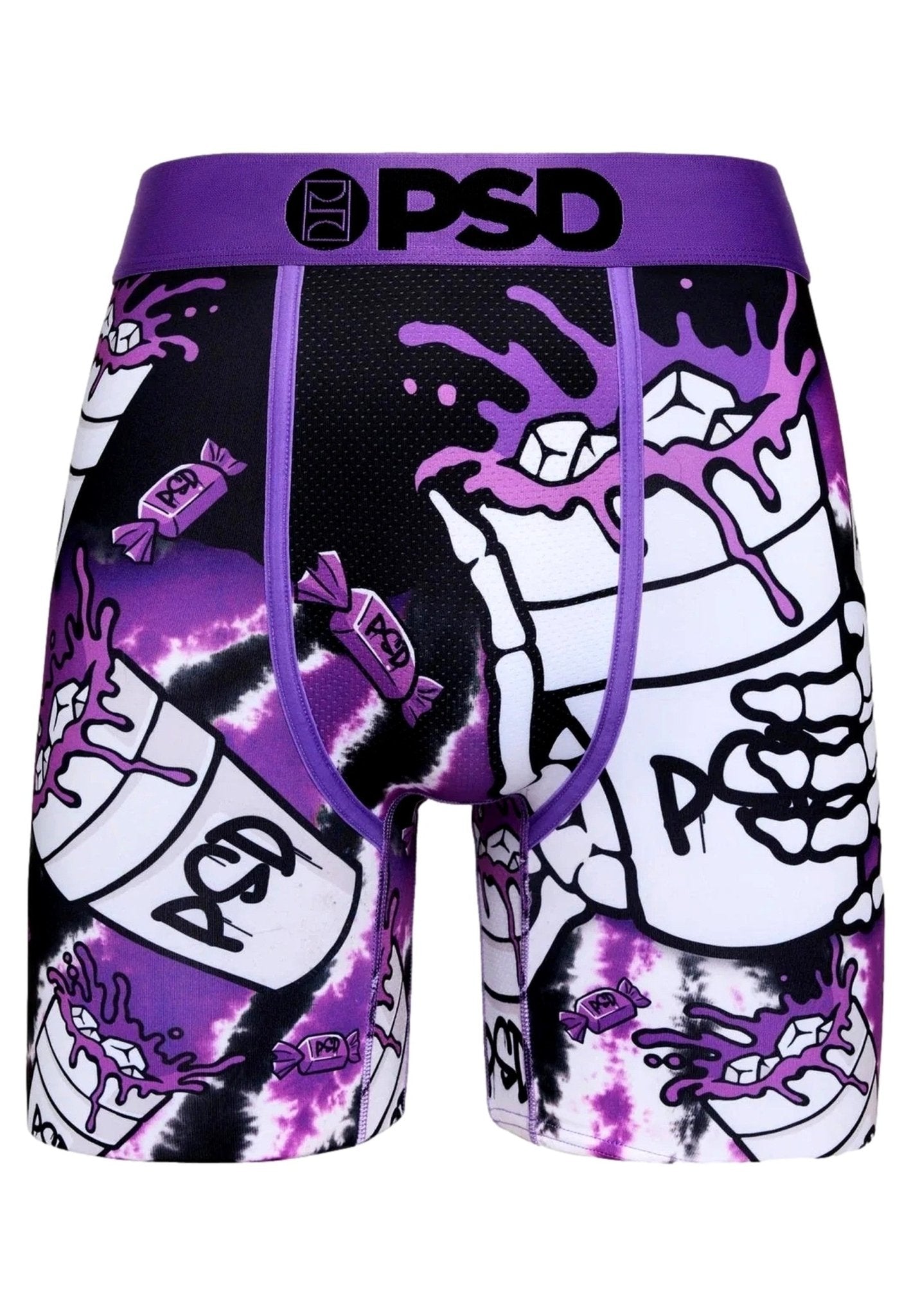 BOXER PSD MORADO PURP HAND CORE FIT LENGHT - AREA ZERO