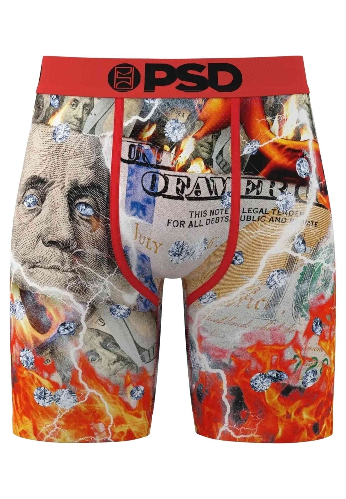 BOXER PSD NARANJA MONEY STORM STANDARD LENGTH TRUNK