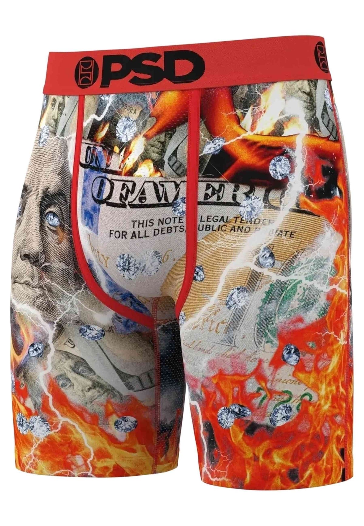 BOXER PSD NARANJA MONEY STORM STANDARD LENGTH TRUNK