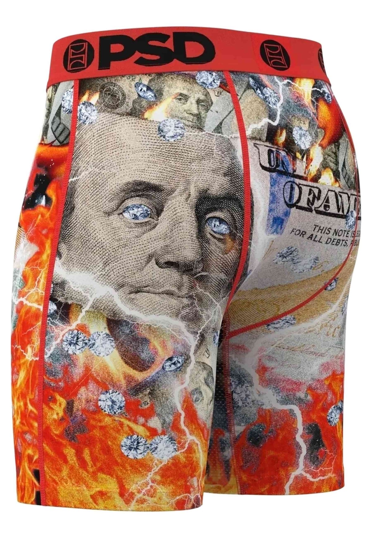 BOXER PSD NARANJA MONEY STORM STANDARD LENGTH TRUNK