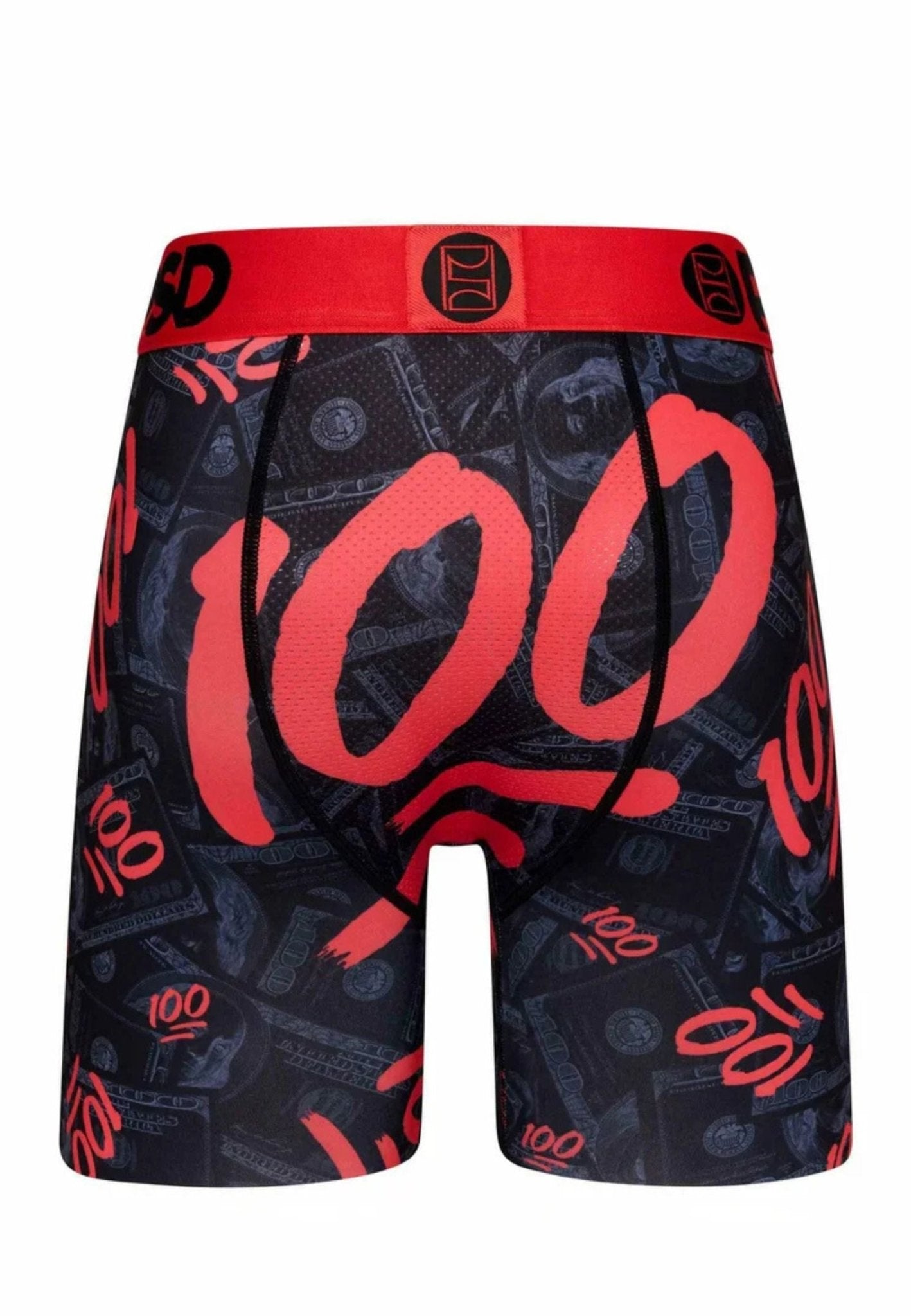 BOXER PSD NEGRO BILLETES ALL 100 CORE FIT LENGHT - AREA ZERO