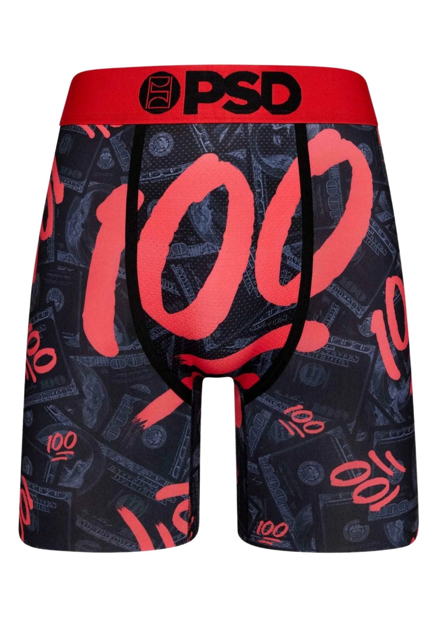 BOXER PSD NEGRO BILLETES ALL 100 CORE FIT LENGHT - AREA ZERO