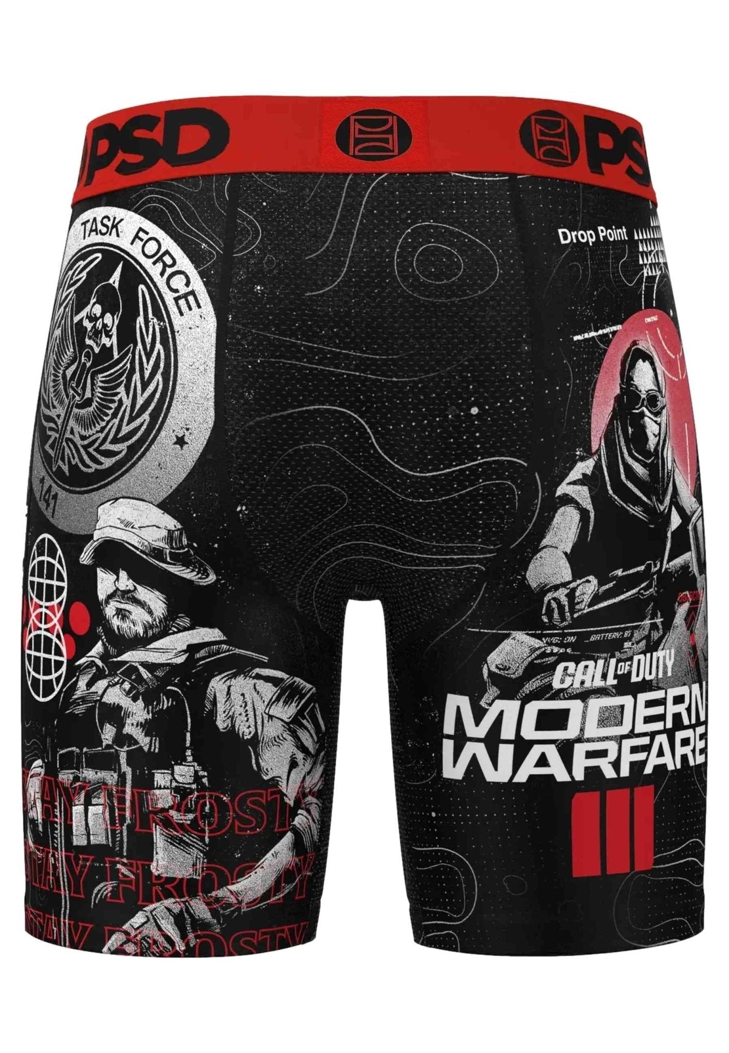 BOXER PSD NEGRO COD STAY FROSTY CORE FIT LENGHT - AREA ZERO