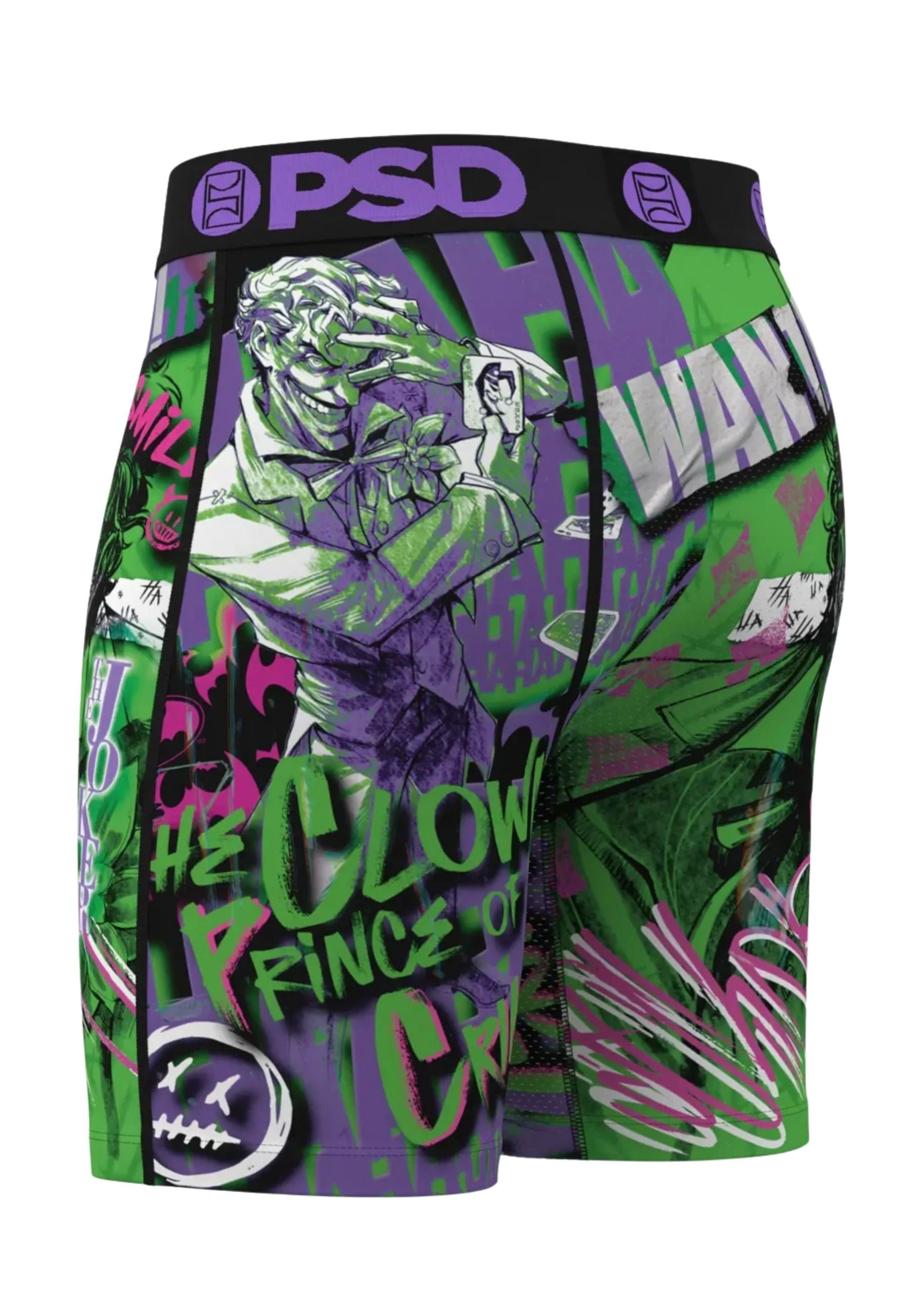 BOXER PSD NEGRO JOKER WANTED STANDARD LENGHT BRIEF