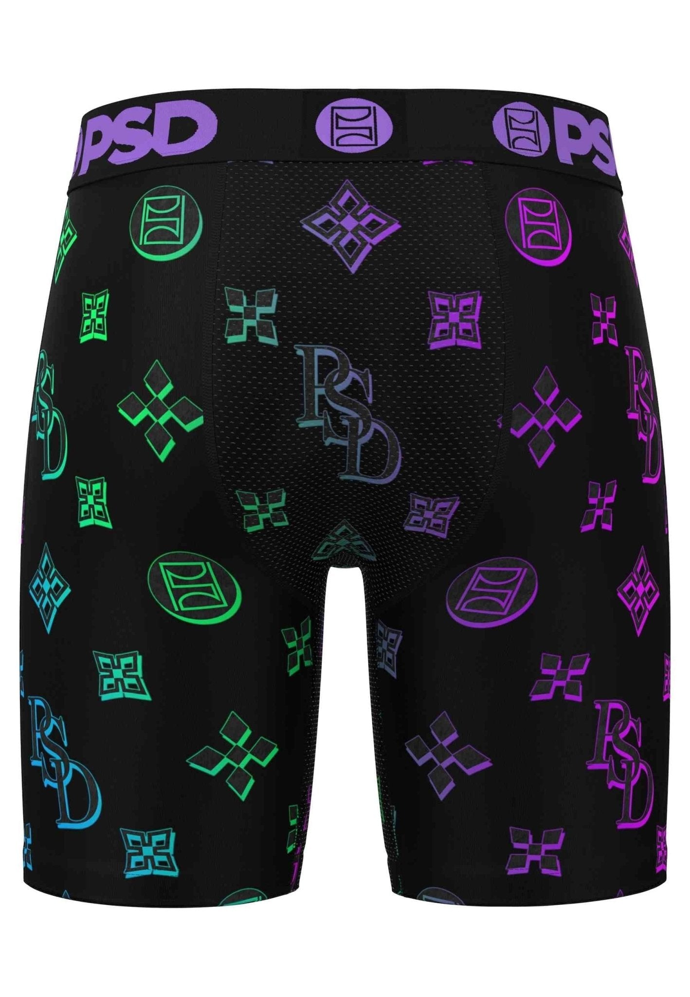 BOXER PSD NEGRO LOGOS LUXE ADORN CORE FIT LENGHT - AREA ZERO