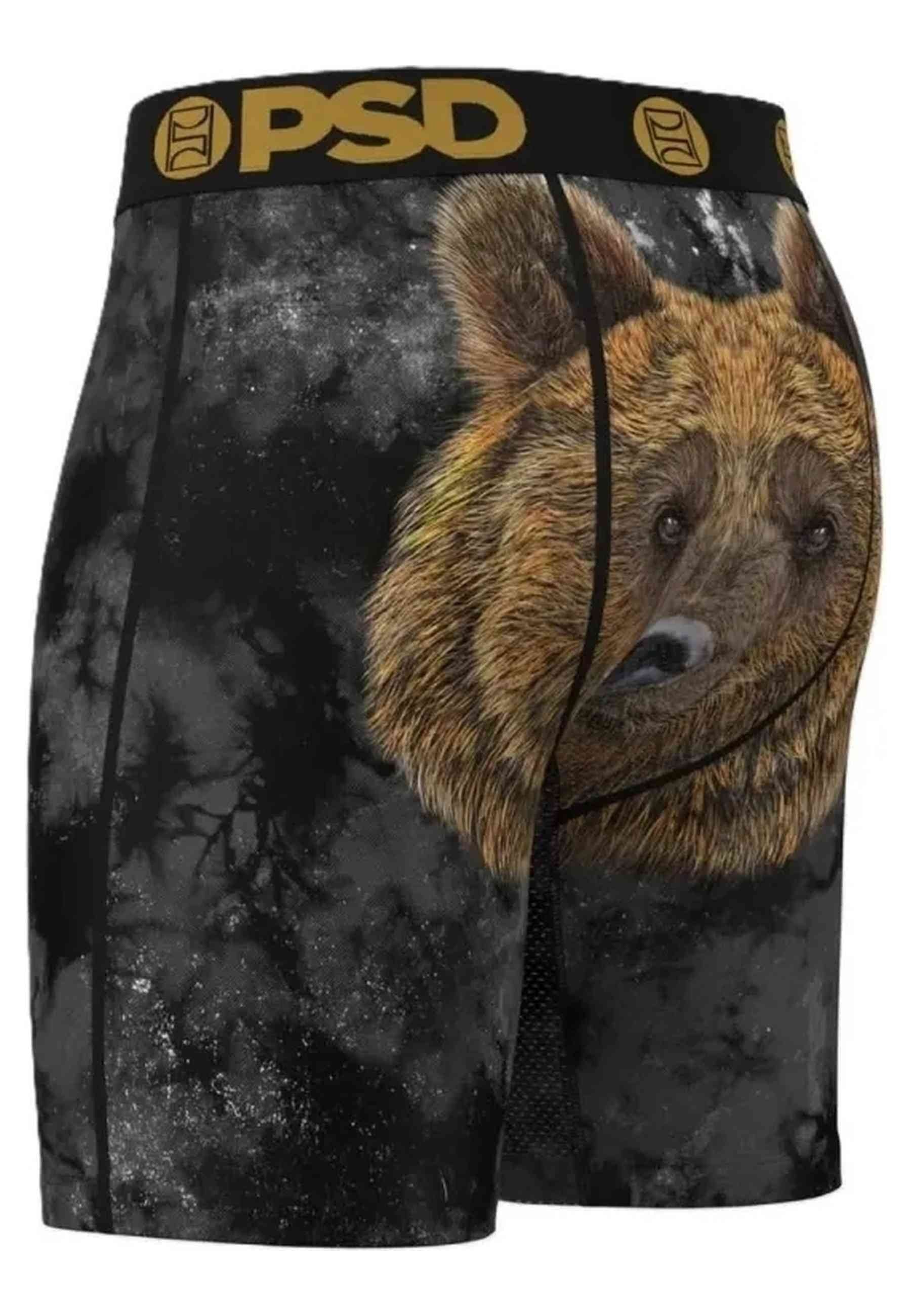 BOXER PSD NEGRO OSO GRIZZLIE STANDARD LENGHT TRUNK