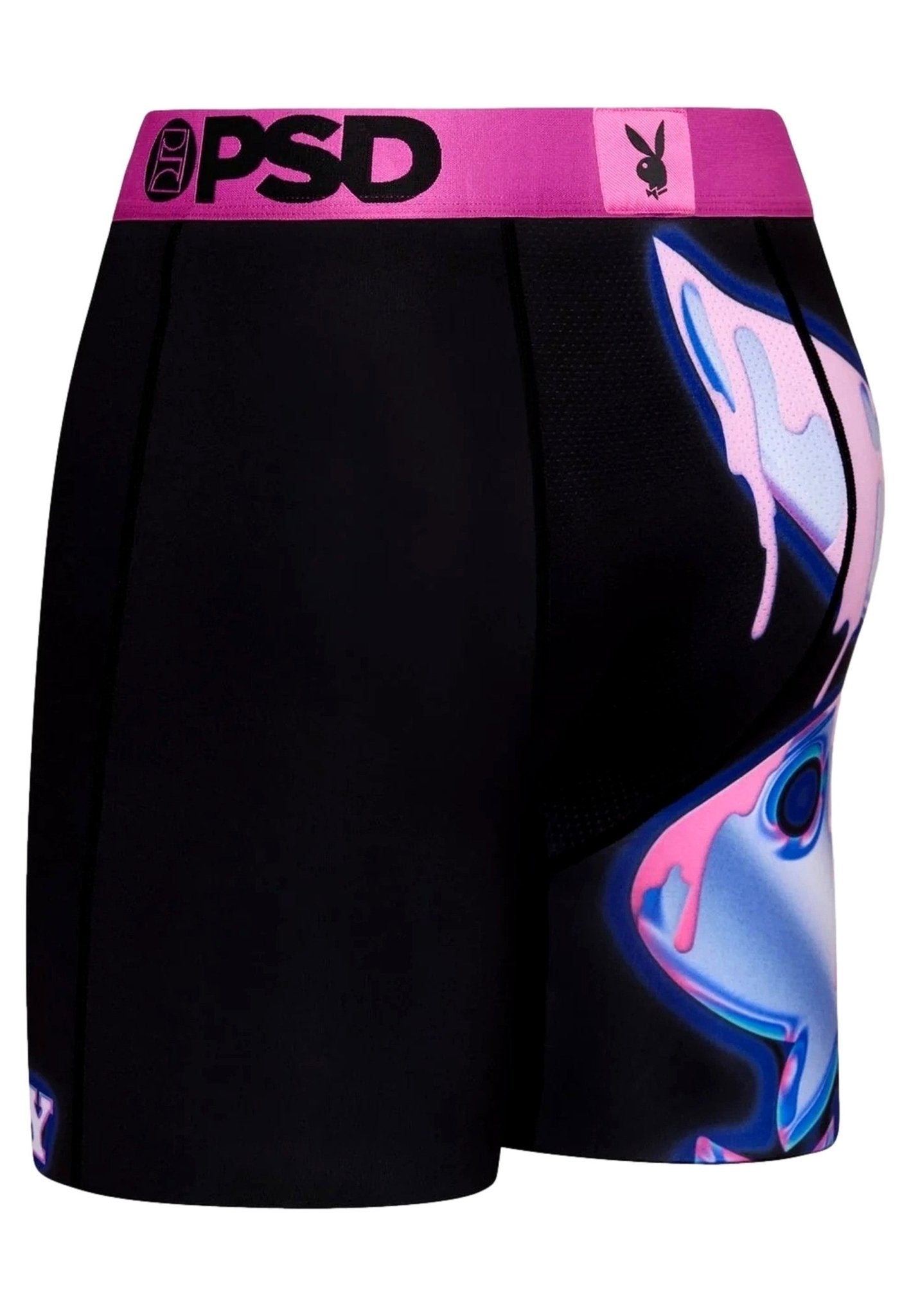 BOXER PSD NEGRO PLAYBOY LOGO CHROMED DRIP CORE FIT LENGHT - AREA ZERO