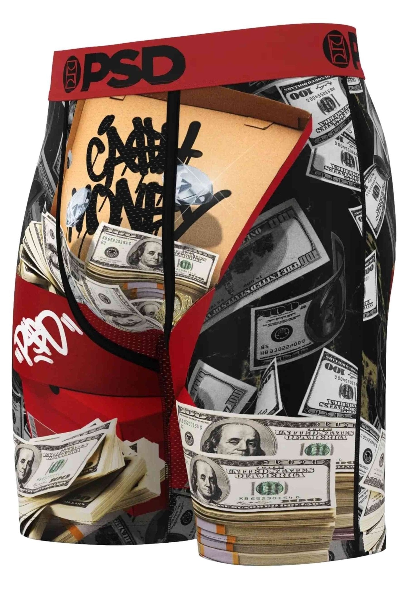 BOXER PSD ROJO BILLETES STASH BOX CORE FIT LENGHT - AREA ZERO